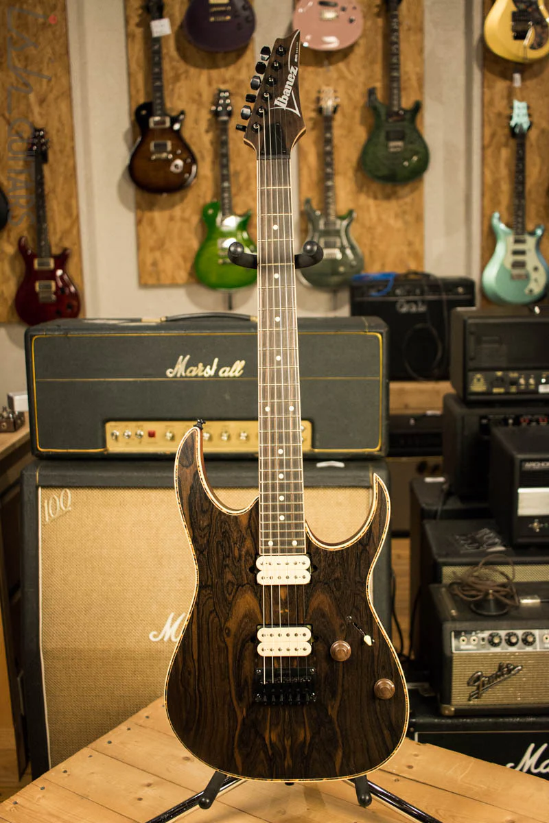 B-Stock Ibanez RGEW521ZC Ziricote Top Natural Flat Finish - Image 2