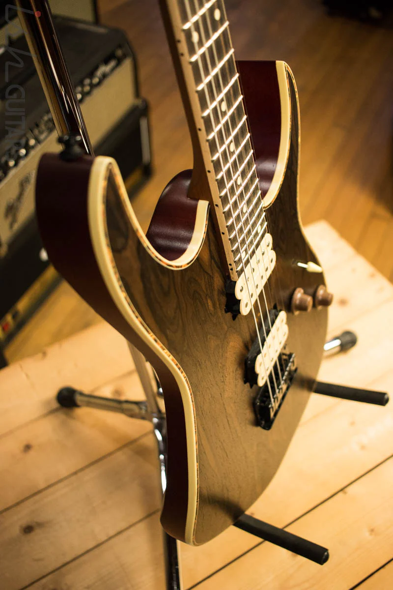B-Stock Ibanez RGEW521ZC Ziricote Top Natural Flat Finish - Image 6