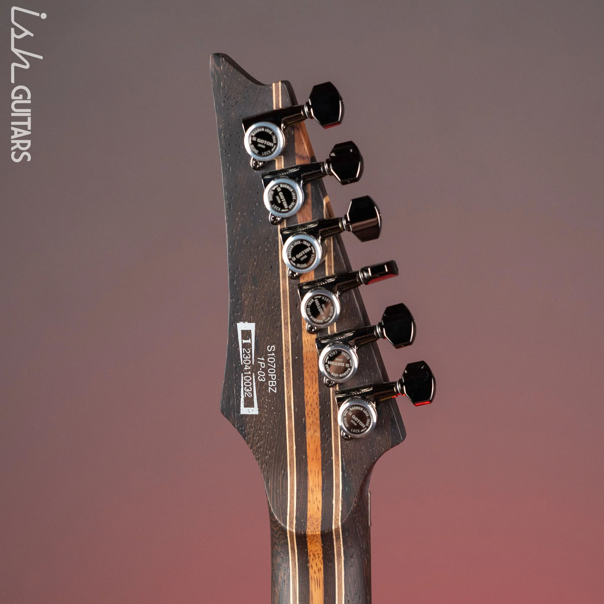 Ibanez S1070PBZ Premium Electric Guitar Cerulean Blue Burst - Image 10