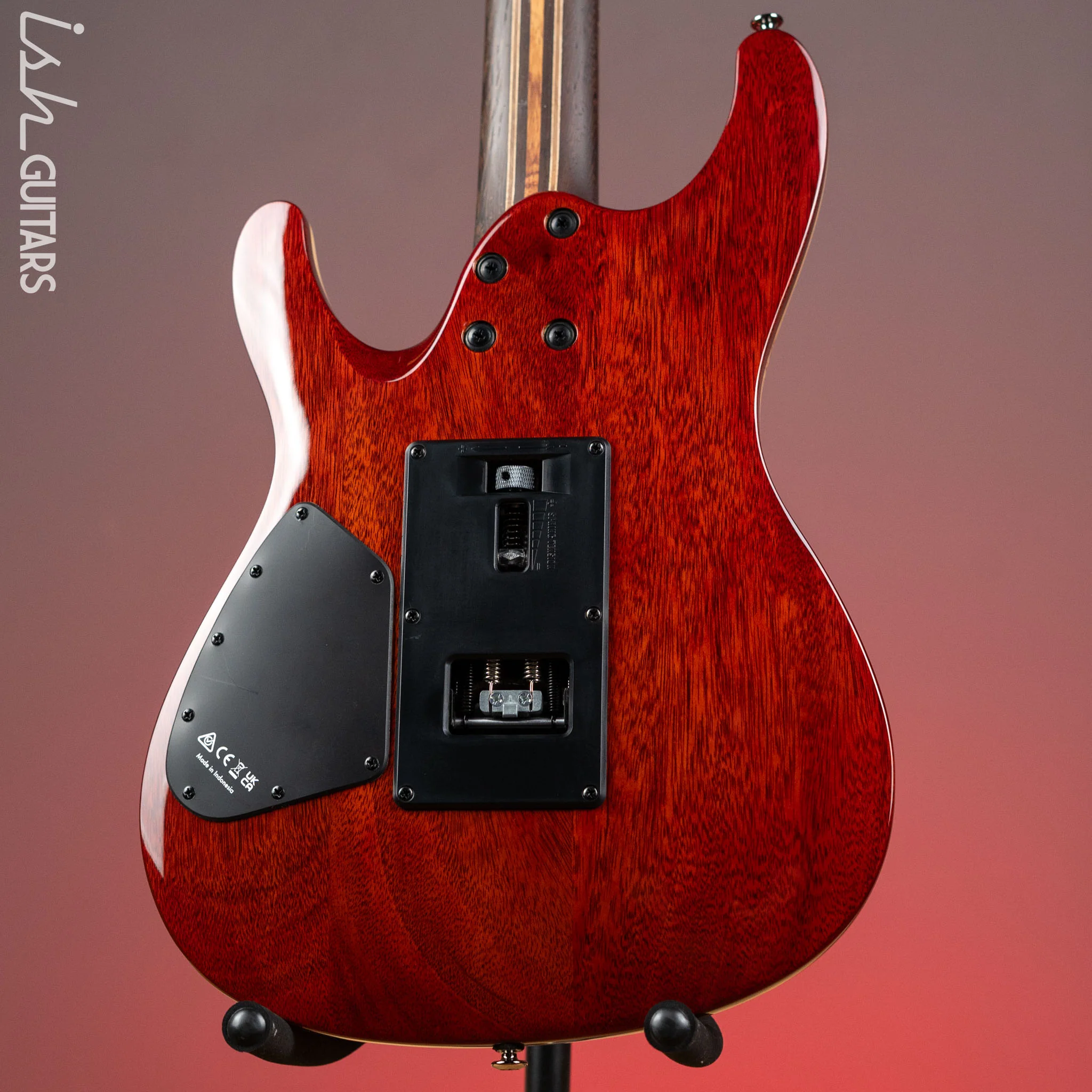 Ibanez S1070PBZ Premium Electric Guitar Cerulean Blue Burst - Image 7