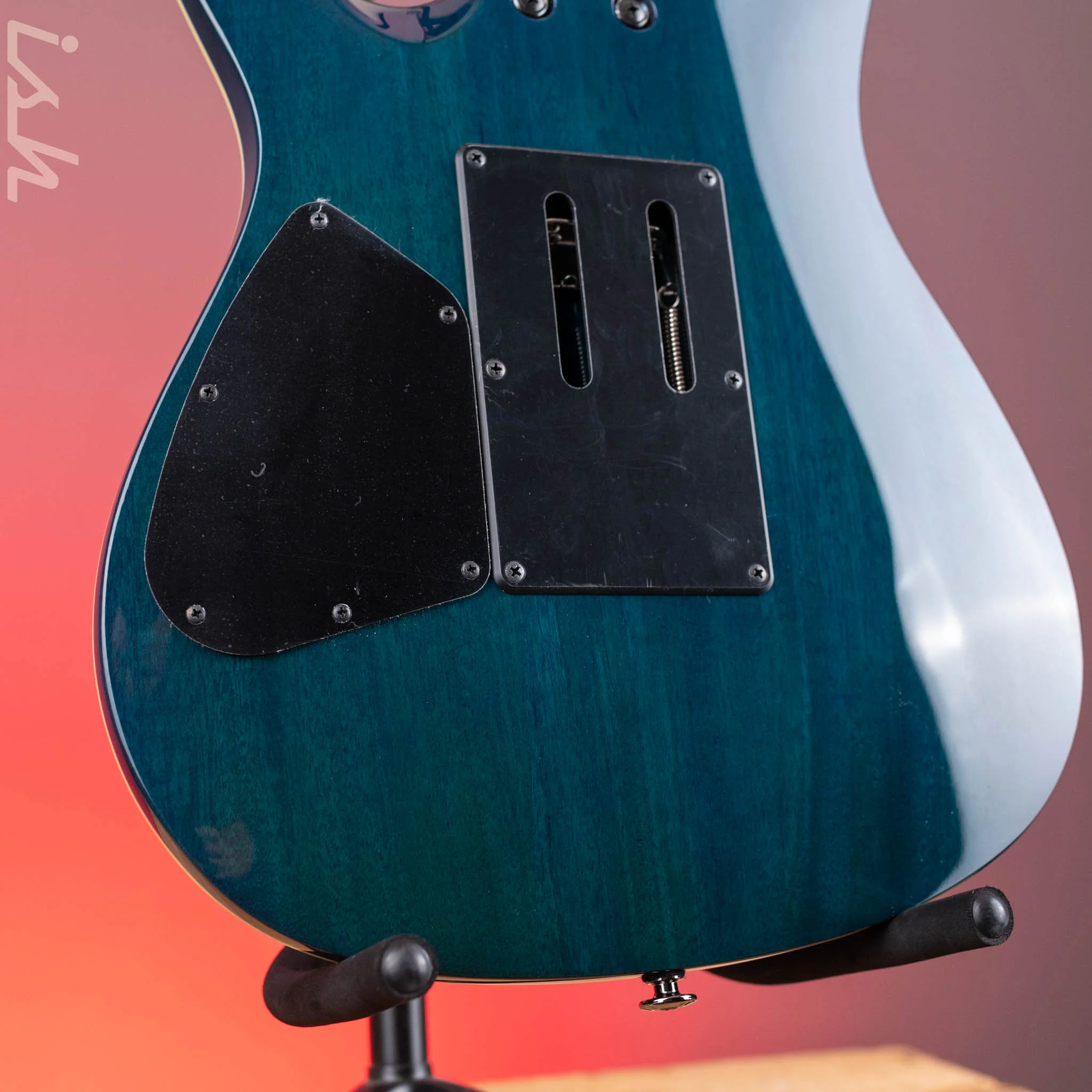 Ibanez S6570Q Prestige Electric Guitar Natural Blue - Image 9