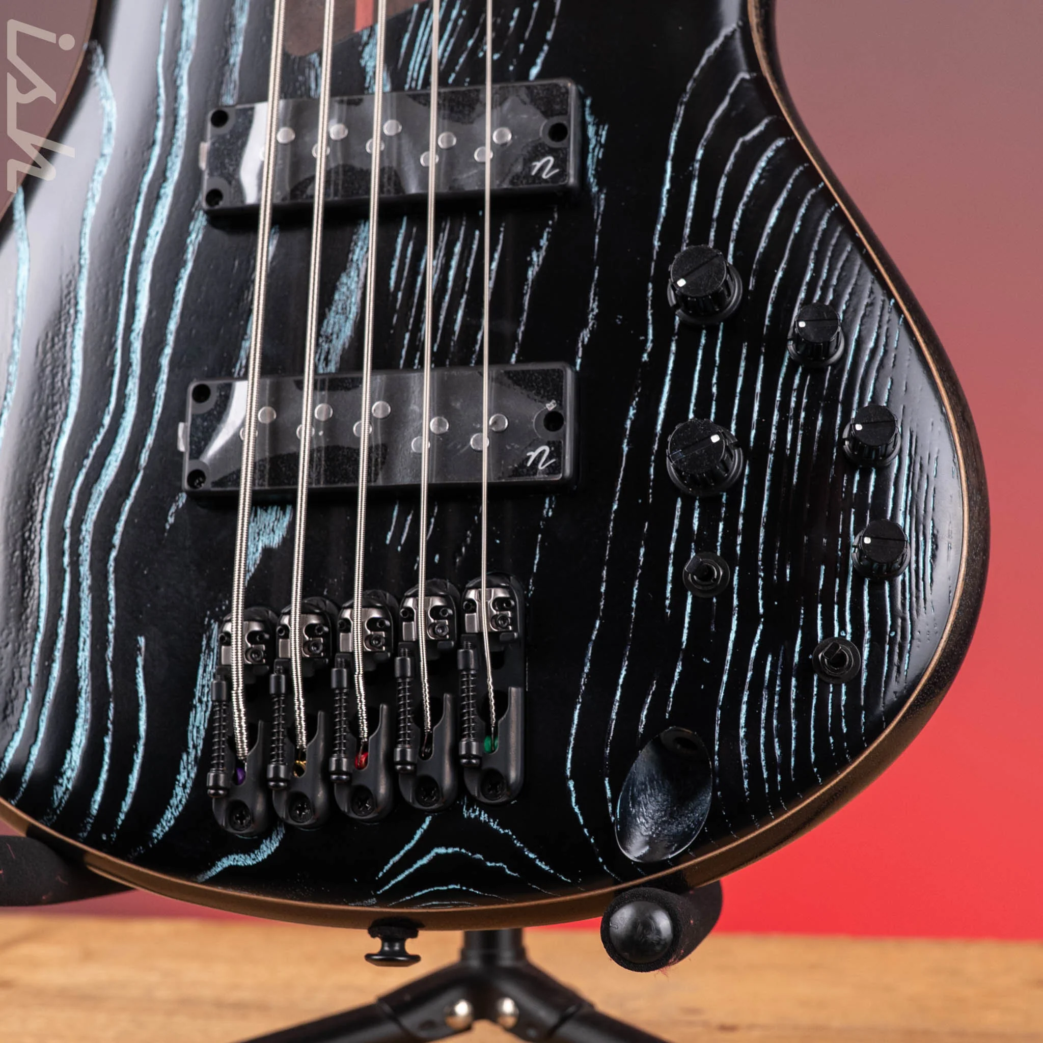 Ibanez SR1325SB 5-String Bass Aqua Wave Low Gloss - Image 5