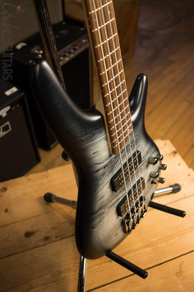 Ibanez SR300E Black Planet Matte Electric Bass - Image 6