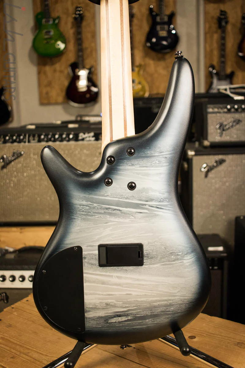 Ibanez SR300E Black Planet Matte Electric Bass - Image 7