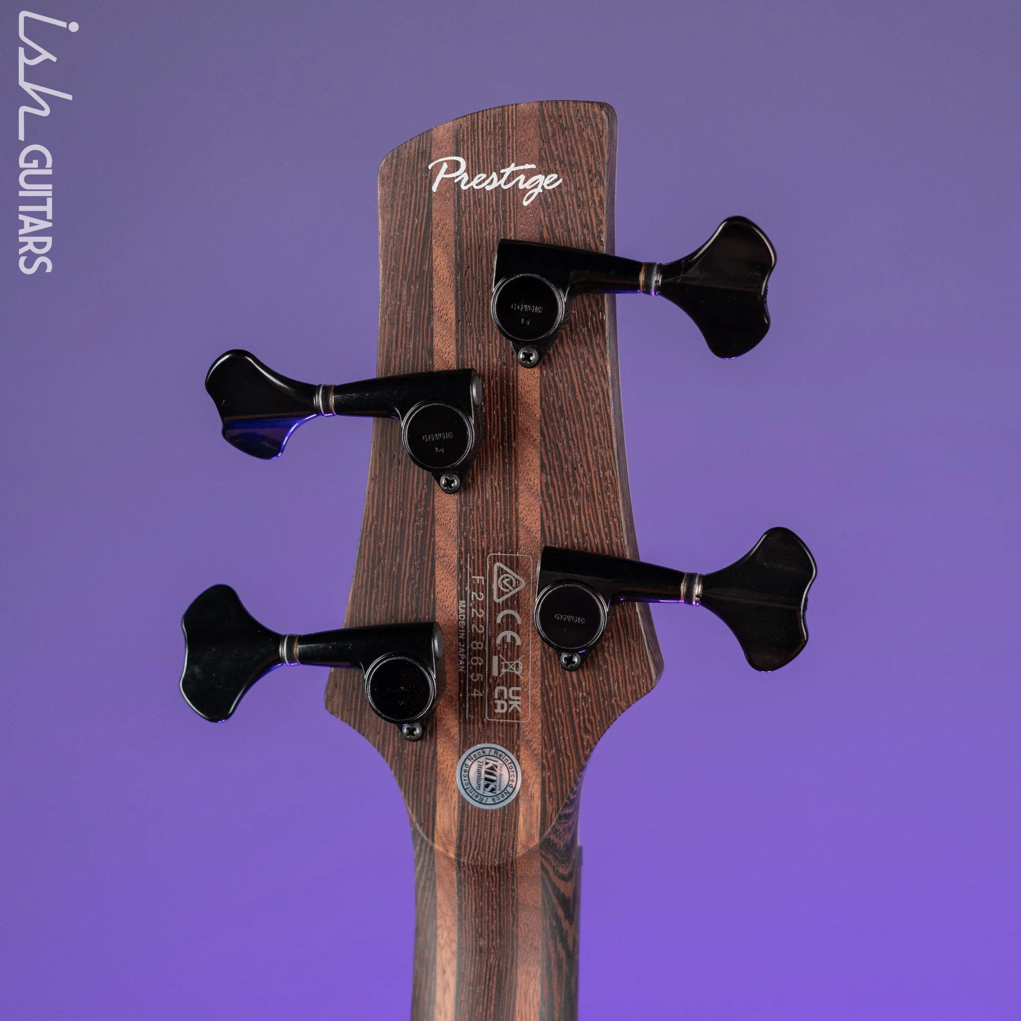 Ibanez SR4600 Prestige 4-String Bass Orange Solar Flare Low Gloss - Image 10