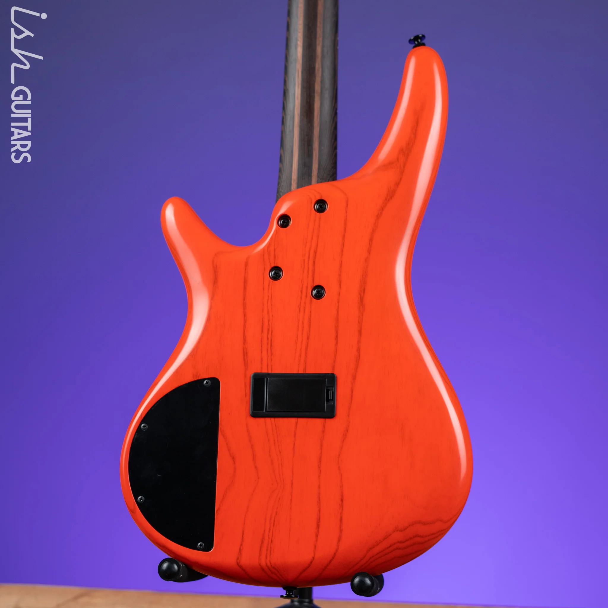 Ibanez SR4600 Prestige 4-String Bass Orange Solar Flare Low Gloss - Image 7