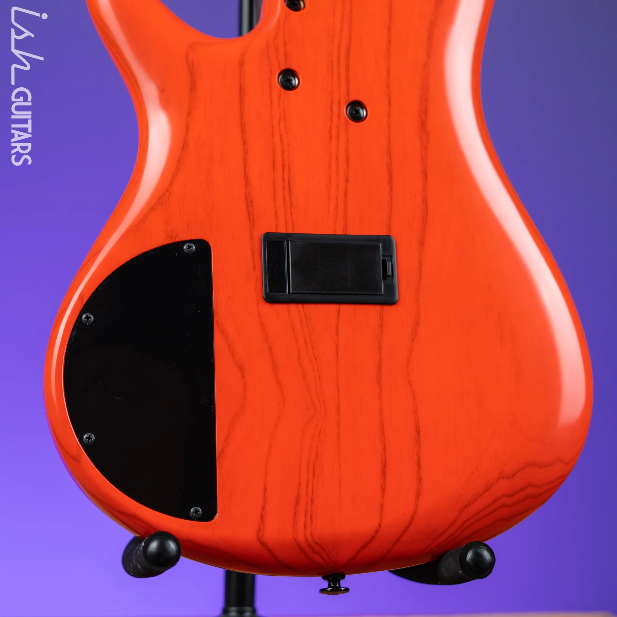 Ibanez SR4600 Prestige 4-String Bass Orange Solar Flare Low Gloss - Image 9