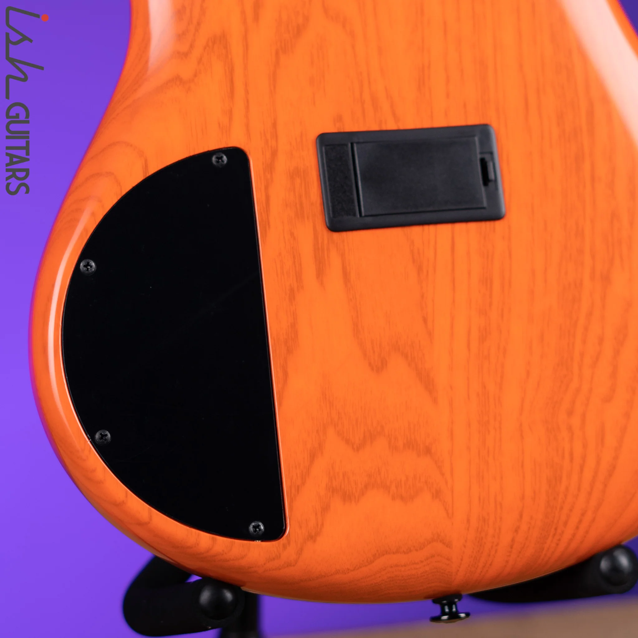 Ibanez SR4600 Prestige 4-String Bass Orange Solar Flare Low Gloss - Image 10