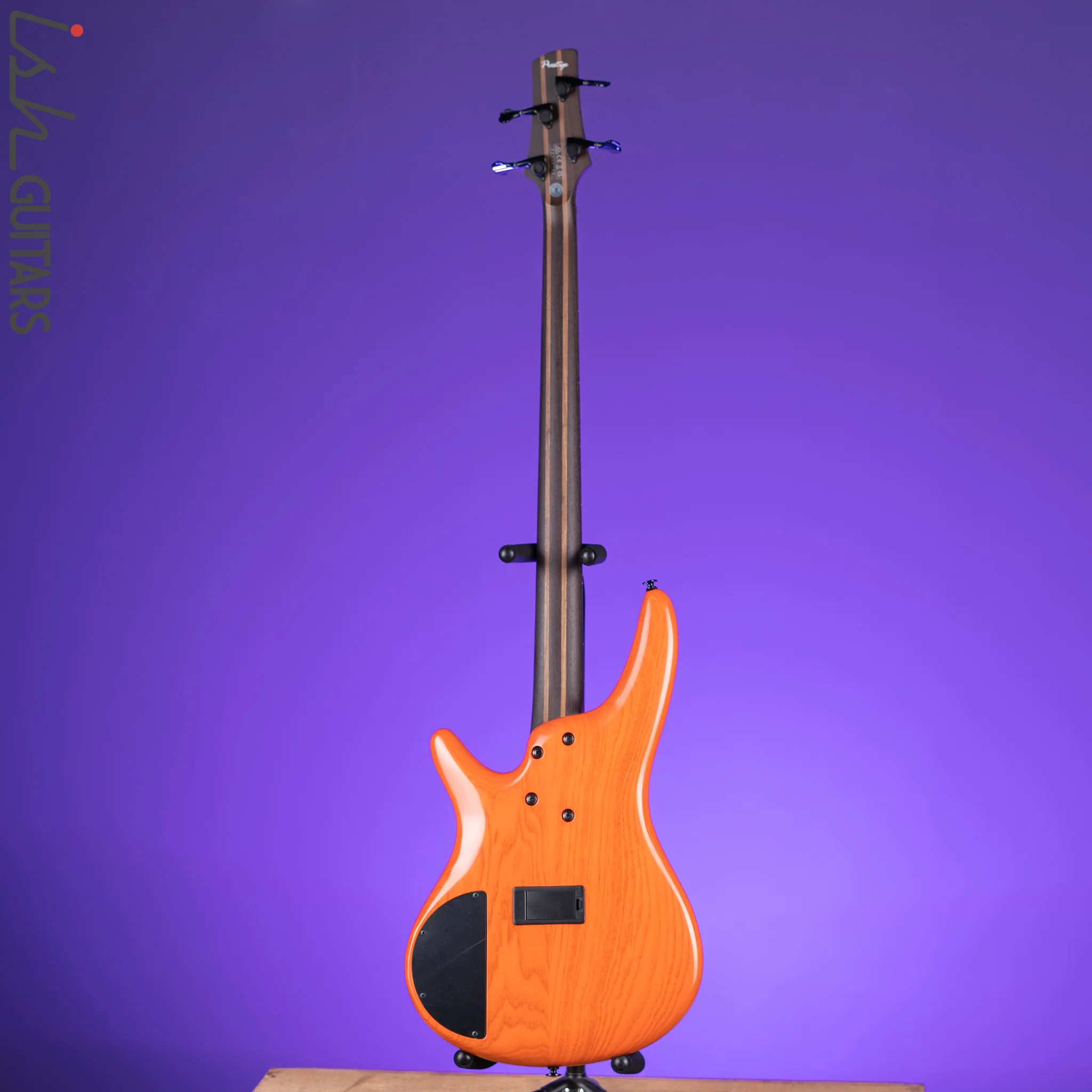 Ibanez SR4600 Prestige 4-String Bass Orange Solar Flare Low Gloss - Image 7