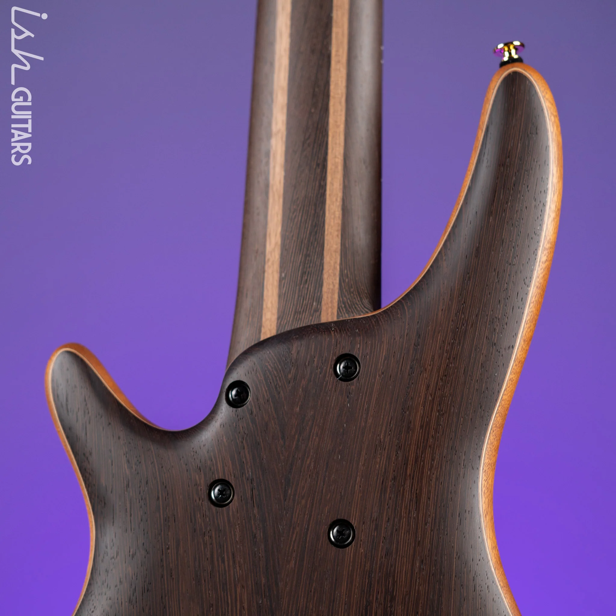 Ibanez SR5006 Prestige 6-String Bass Natural Oil Finish - Image 8