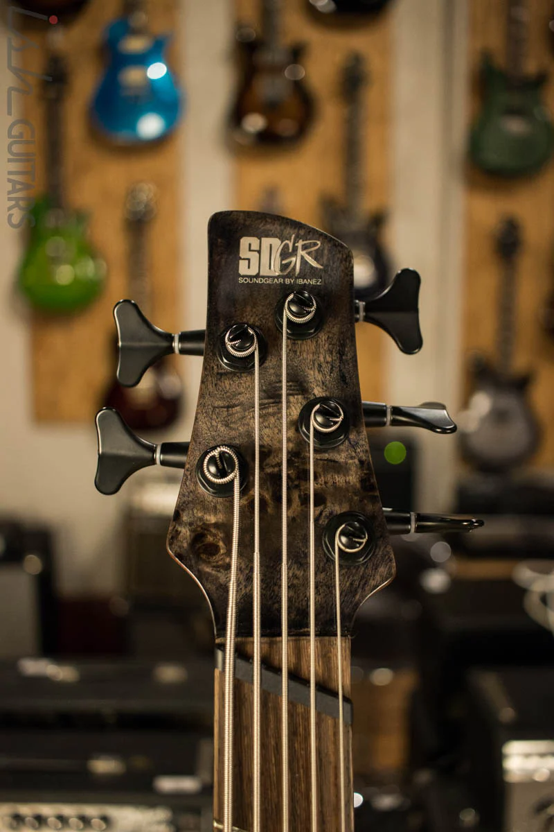 Ibanez SRMS805 Deep Twilight Electric Bass - Image 5
