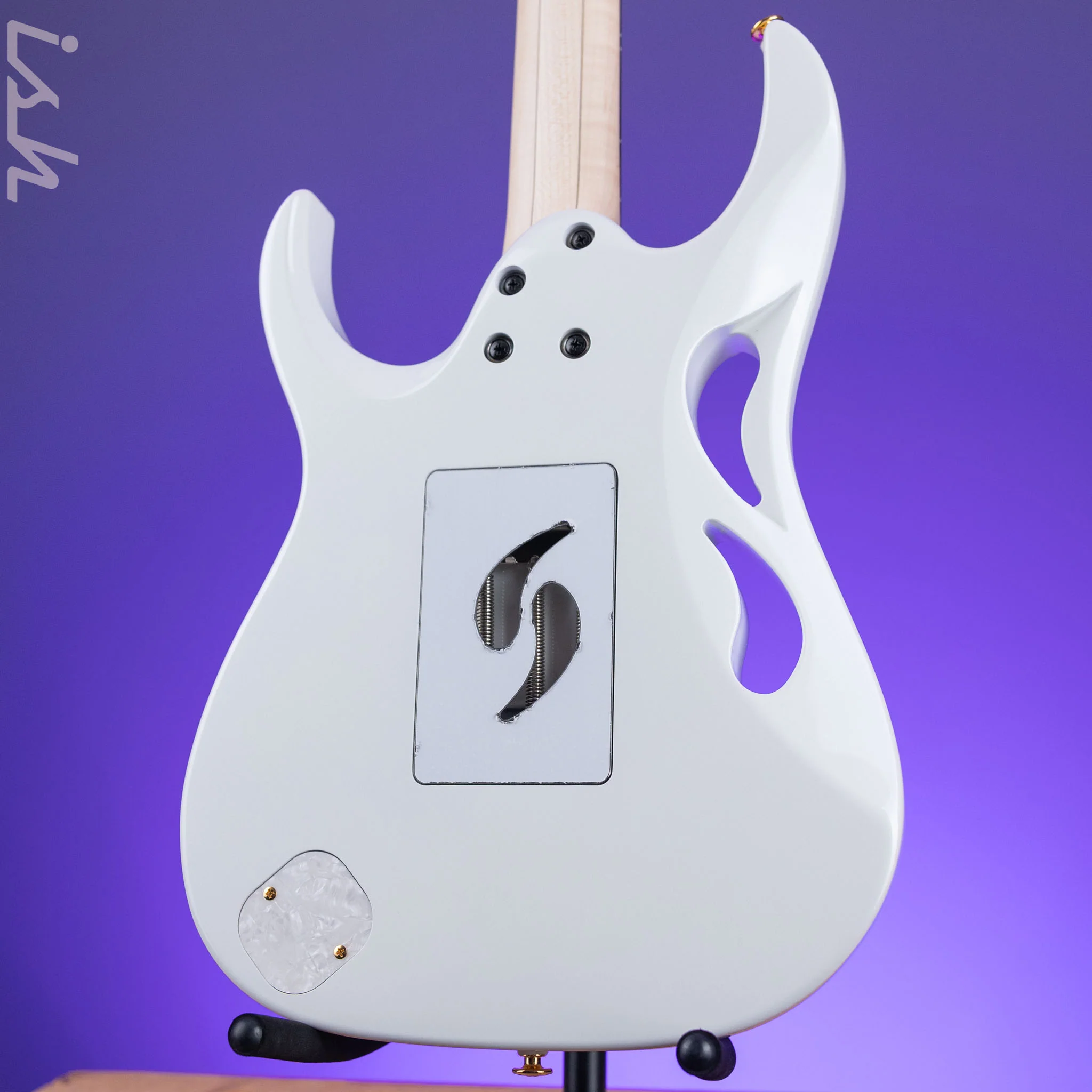 Ibanez Steve Vai Signature PIA3761 Stallion White Demo - Image 8