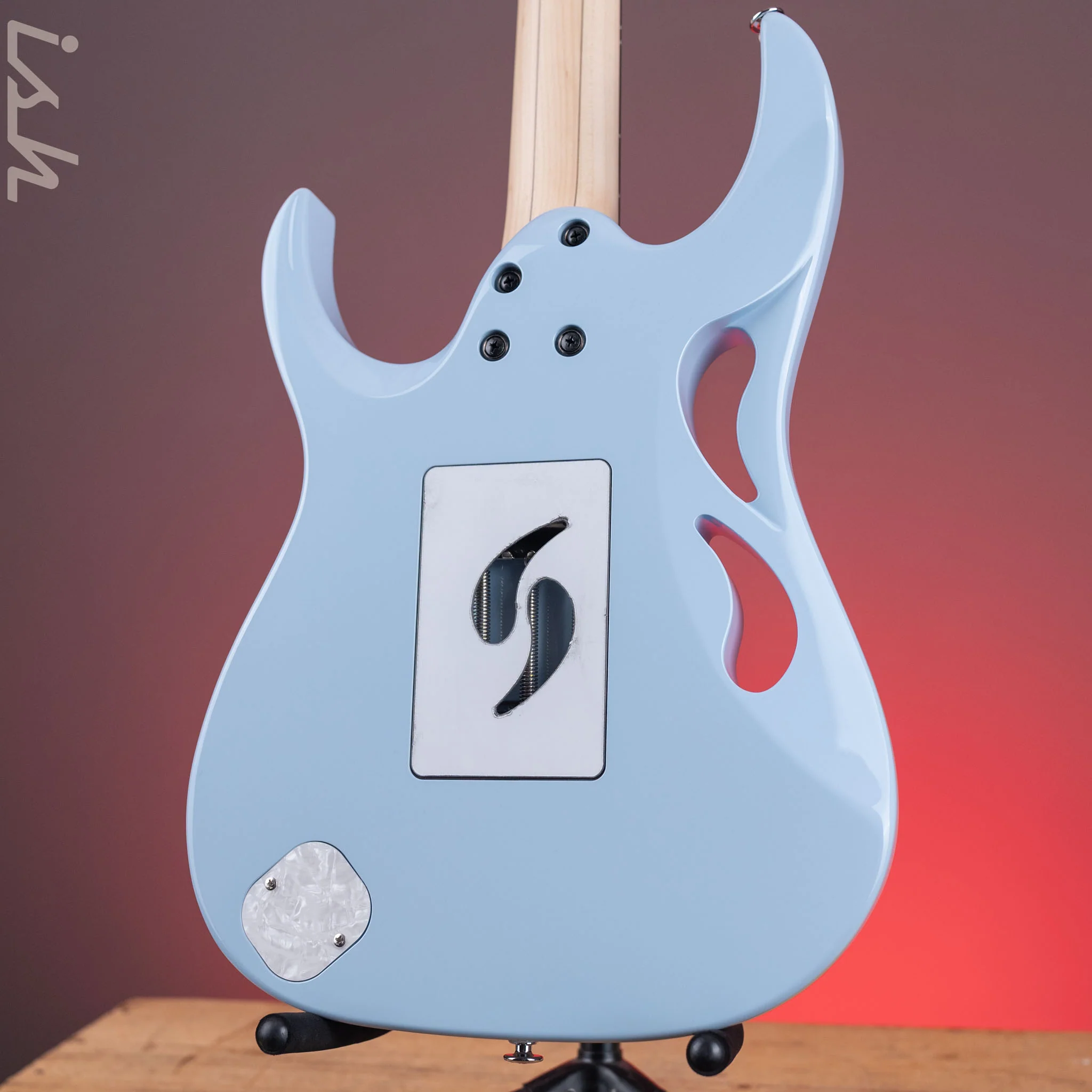 Ibanez Steve Vai Signature PIA3761C Blue Powder Demo - Image 8