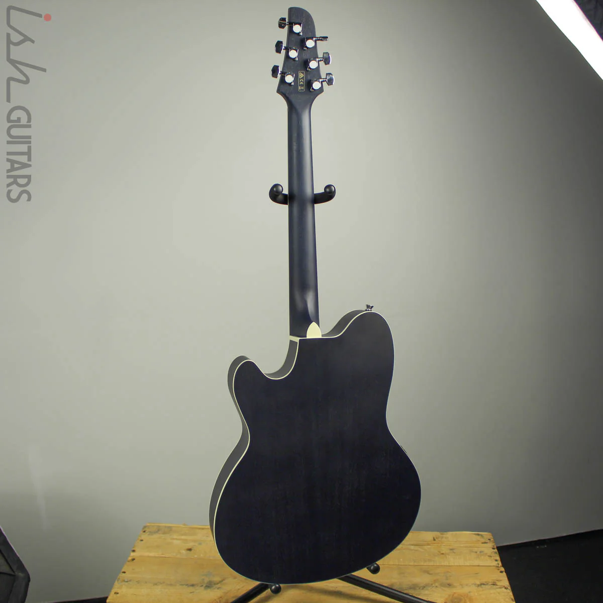 Ibanez TCM50DNO Talman Acoustic Electric Figured Ash Dark Night Ocean - Image 7