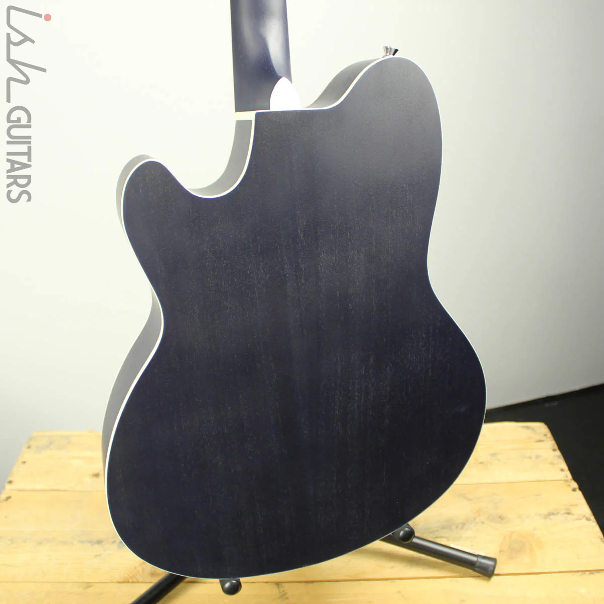 Ibanez TCM50DNO Talman Acoustic Electric Figured Ash Dark Night Ocean - Image 8