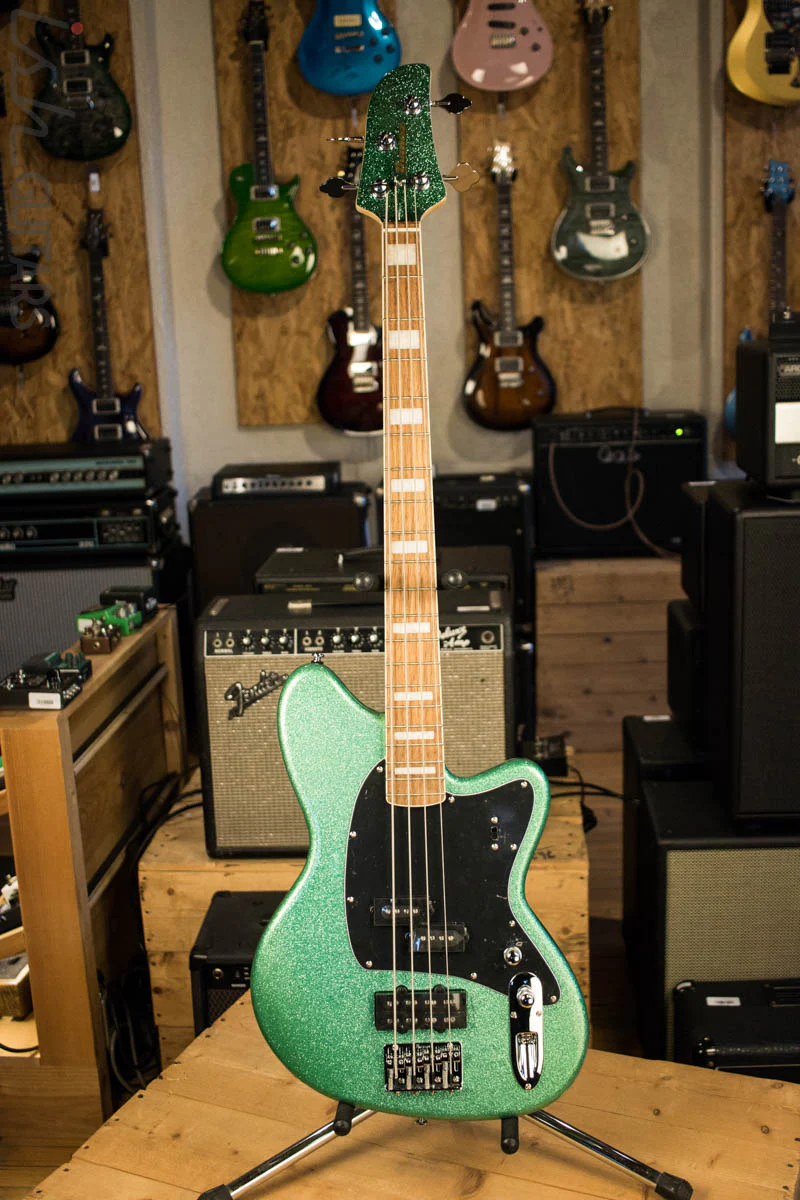 Ibanez TMB310 Talman Turquoise Sparkle Bass - Image 2