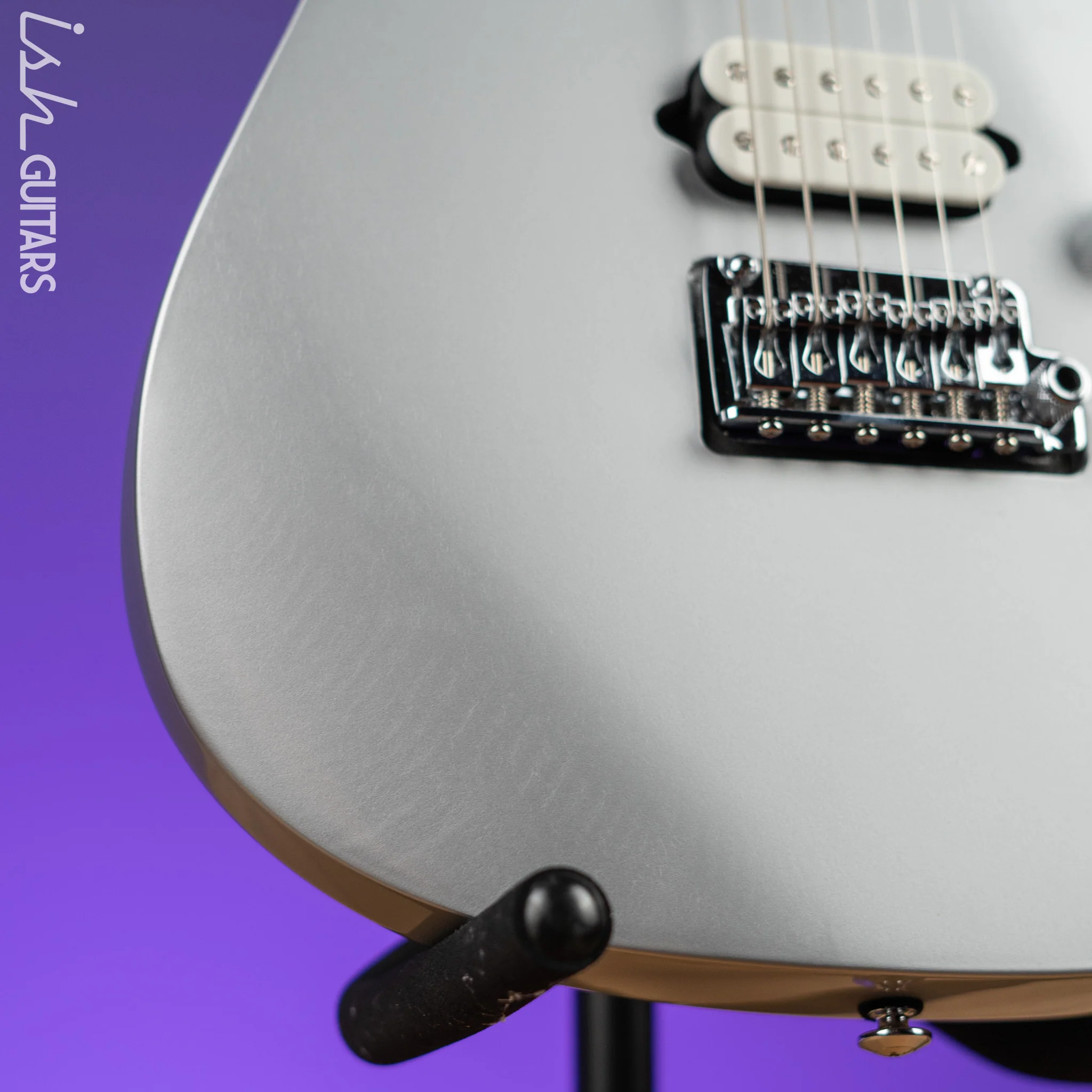 Ibanez TOD10 Tim Henson Signature Electric Guitar Classic Silver Demo - Image 5