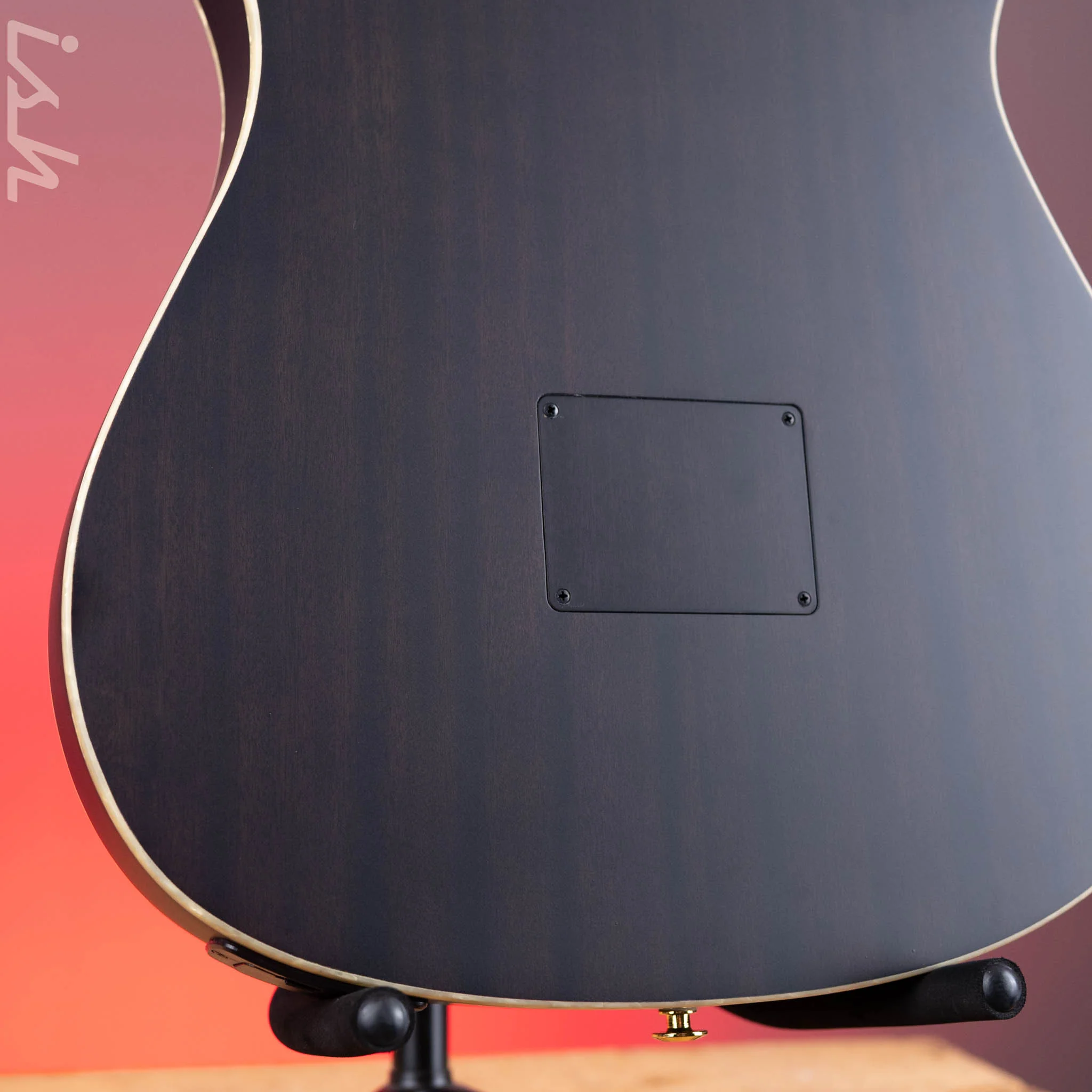 Ibanez TOD10N Tim Henson Signature Nylon Acoustic-Electric Guitar Transparent Black Flat Demo - Image 9