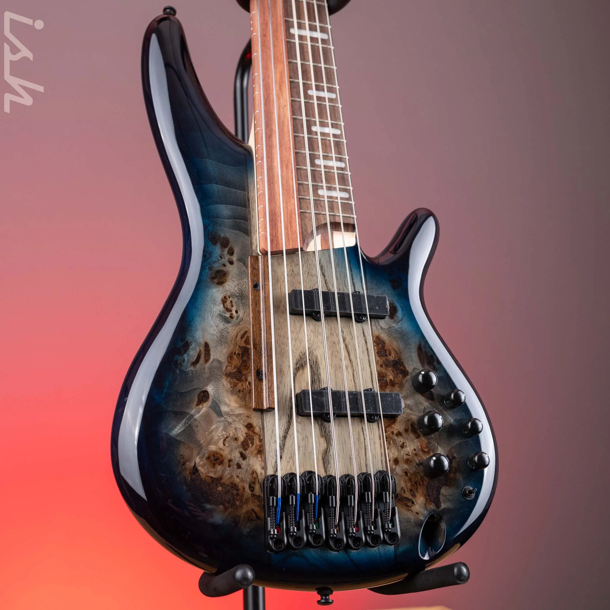 Ibanez Workshop SRAS7 Ashula 7-String Bass Cosmic Blue Starburst