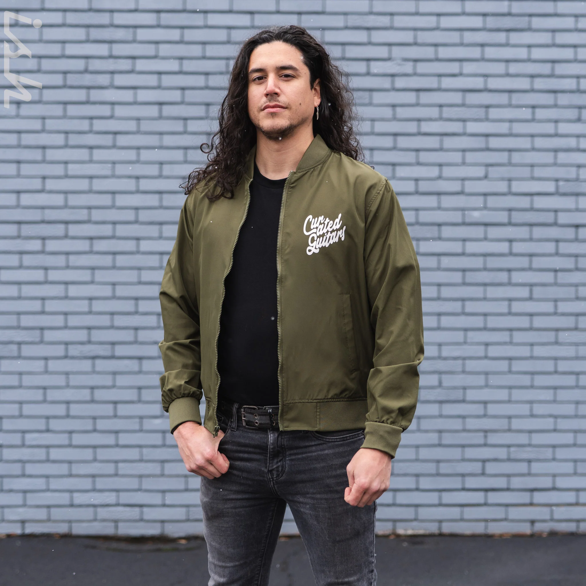 Ish Cactus Lightweight Bomber Jacket - Image 2