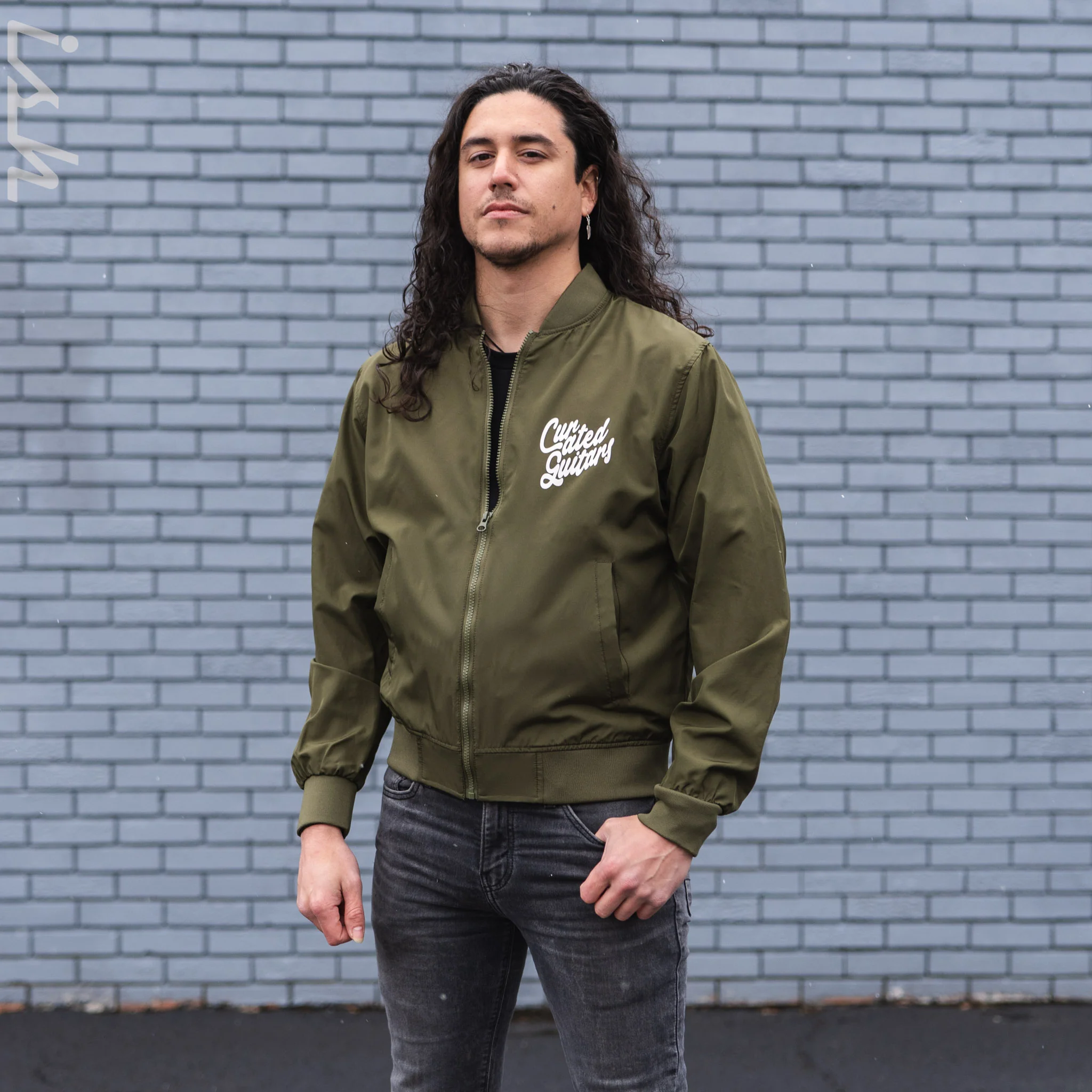 Ish Cactus Lightweight Bomber Jacket - Image 3