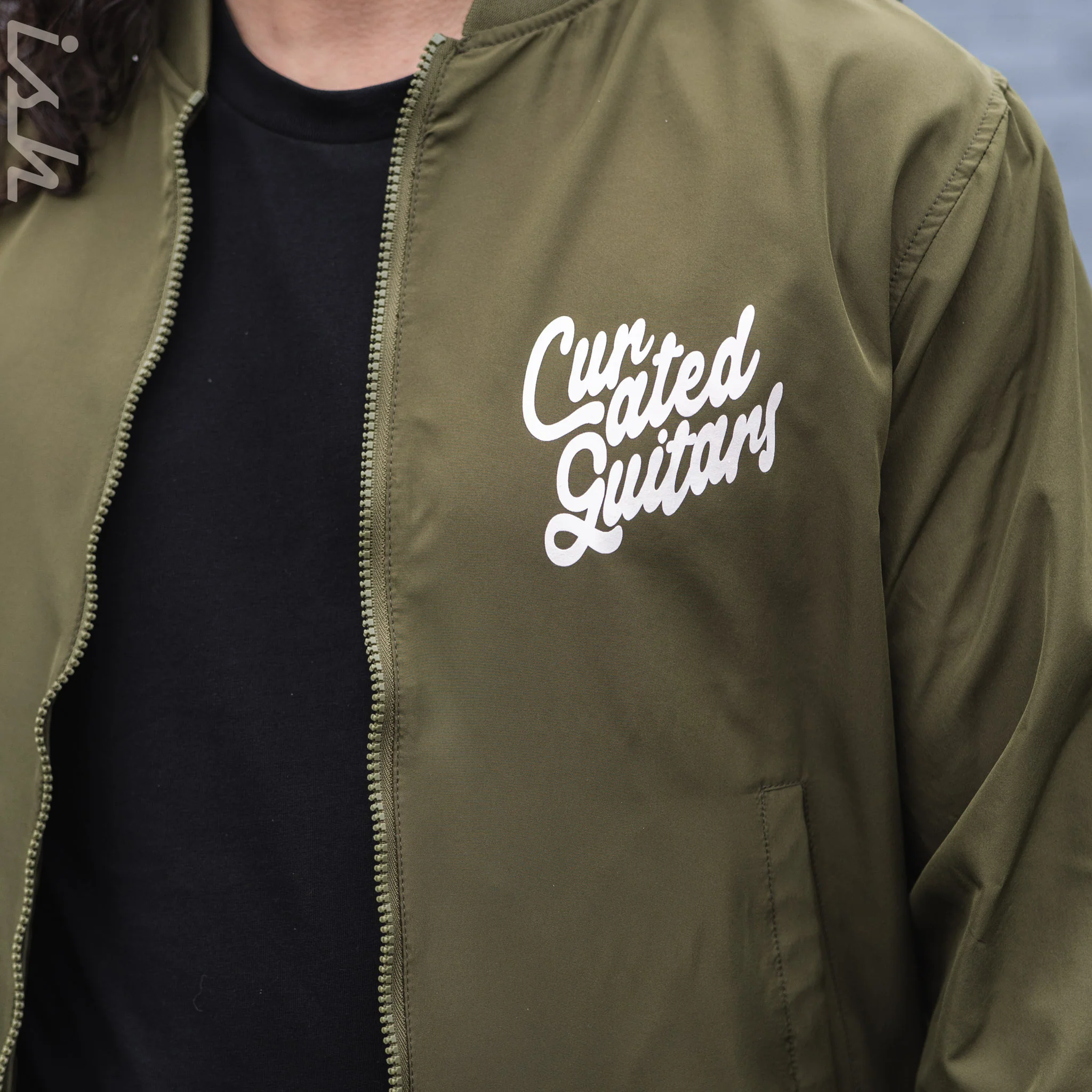Ish Cactus Lightweight Bomber Jacket - Image 5