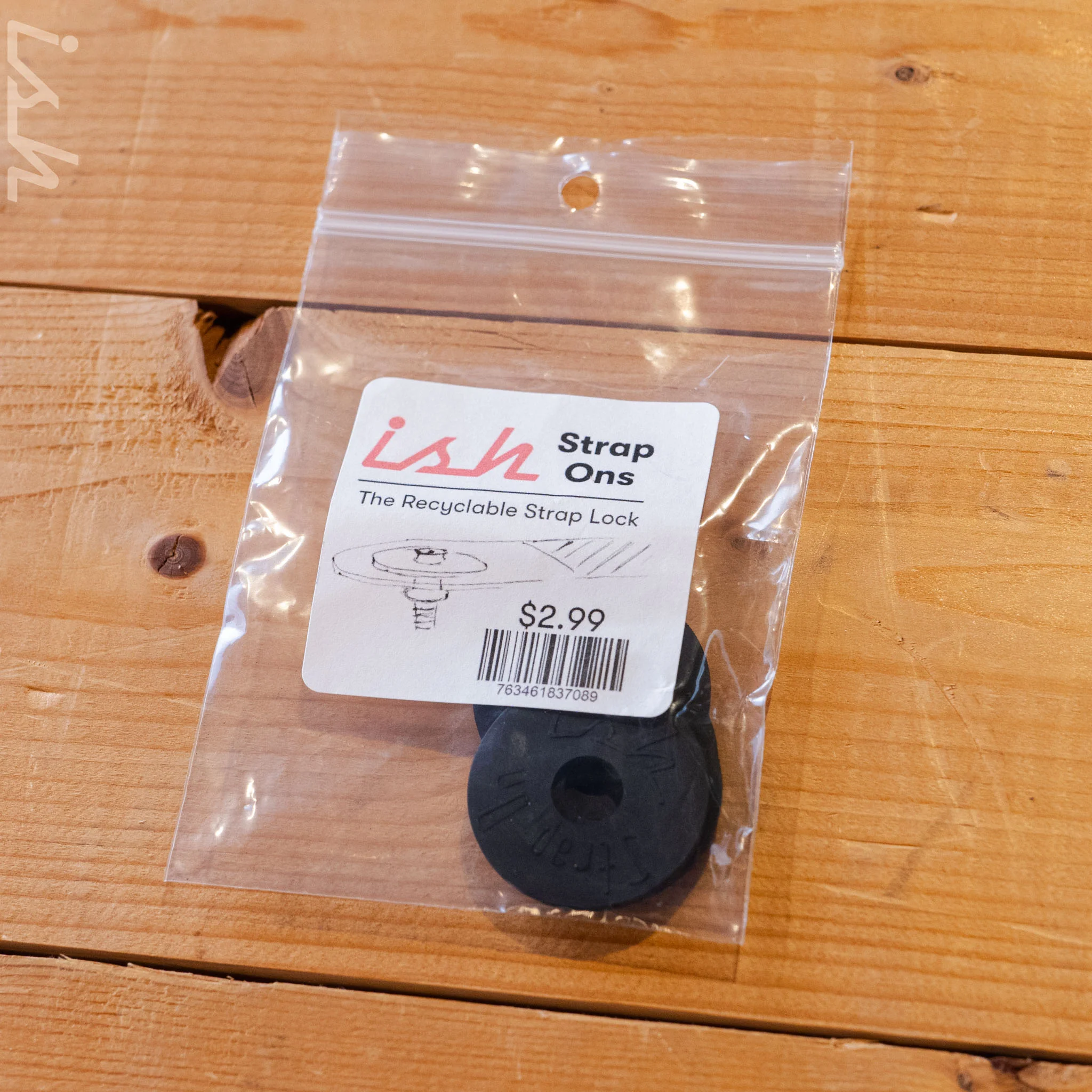 Ish Strap-Ons Recyclable Guitar Strap Locks - Image 5