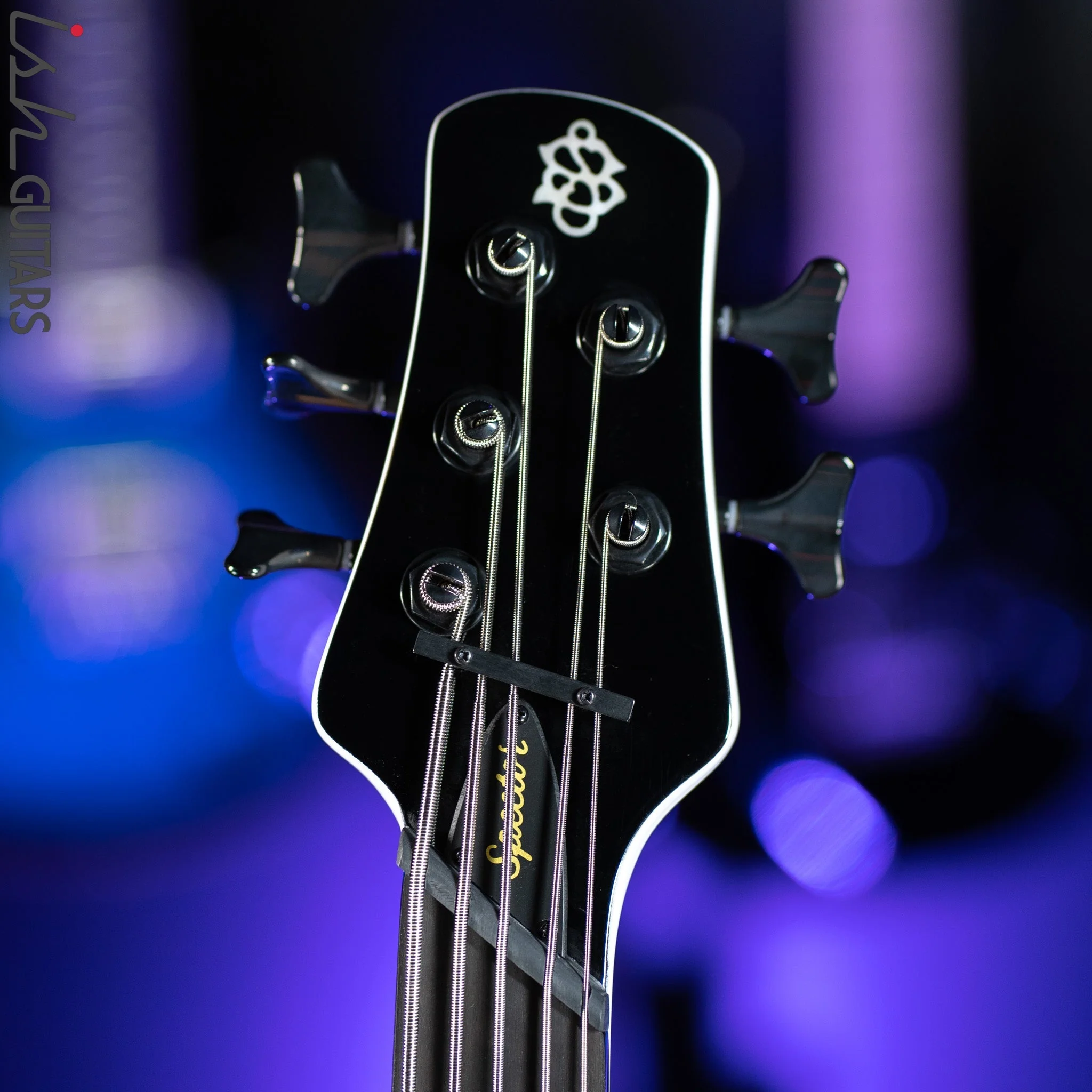 Ish X Spector NS Dimension 5 String EMG Darkglass White Gloss DEMO - Image 10