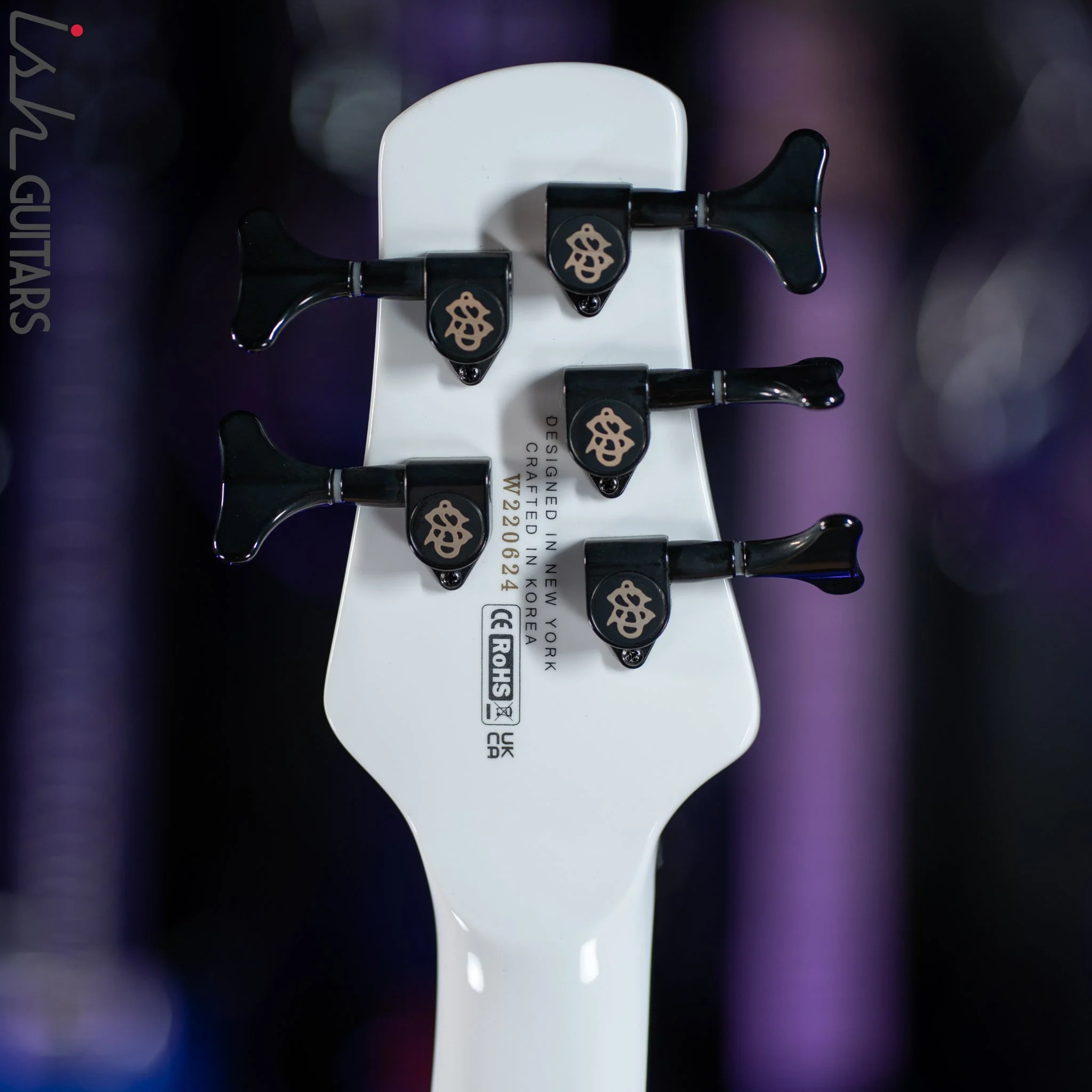 Ish X Spector NS Dimension 5 String EMG Darkglass White Gloss DEMO - Image 14