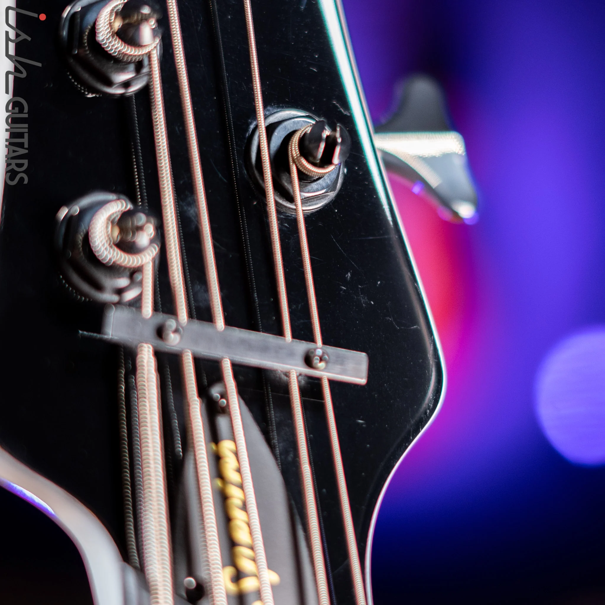 Ish X Spector NS Dimension 5 String EMG Darkglass White Gloss DEMO - Image 7