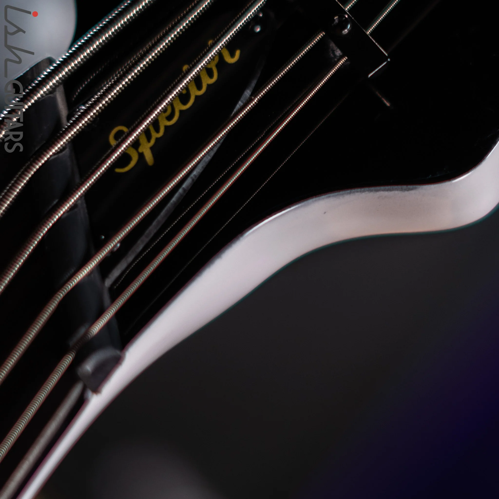 Ish X Spector NS Dimension 5 String EMG Darkglass White Gloss DEMO - Image 9