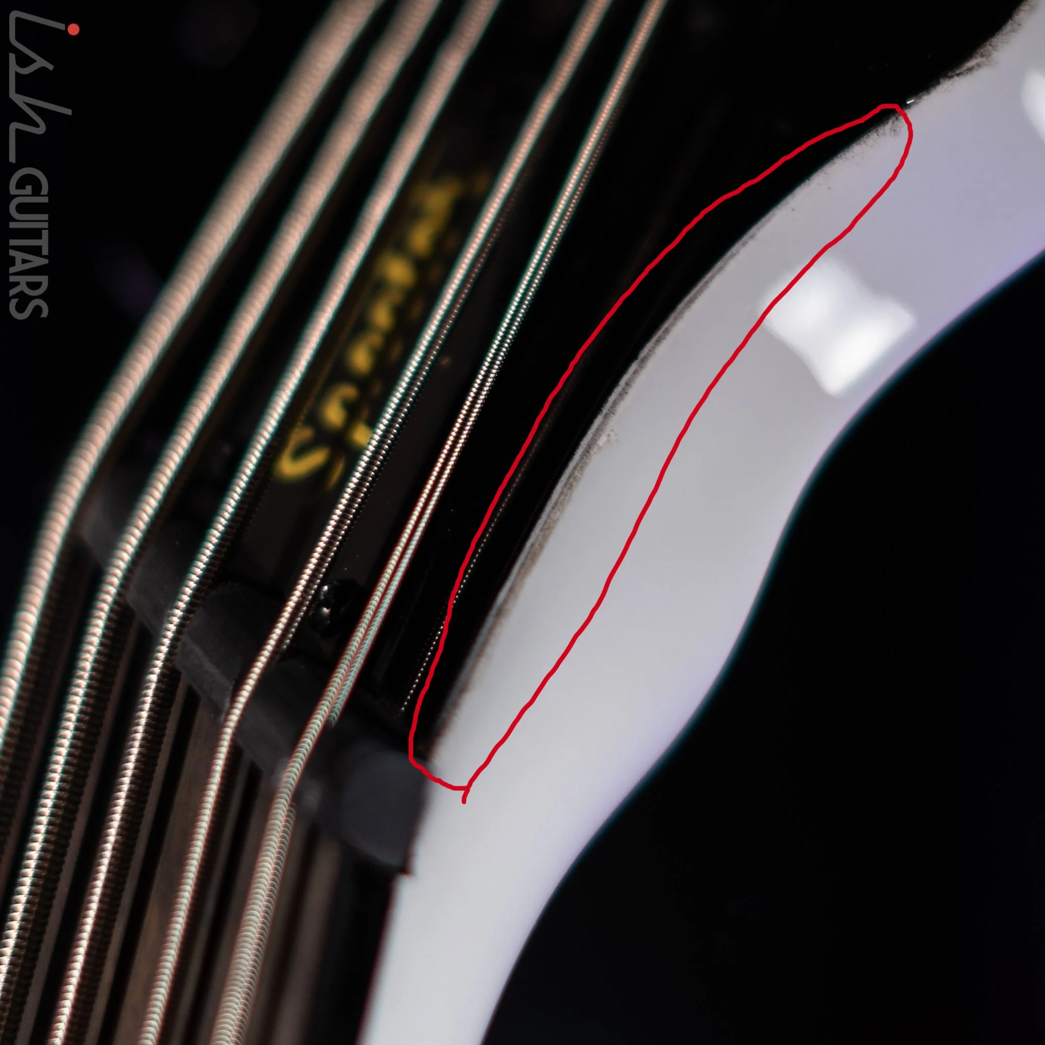 Ish X Spector NS Dimension 5 String EMG Darkglass White Gloss DEMO - Image 8
