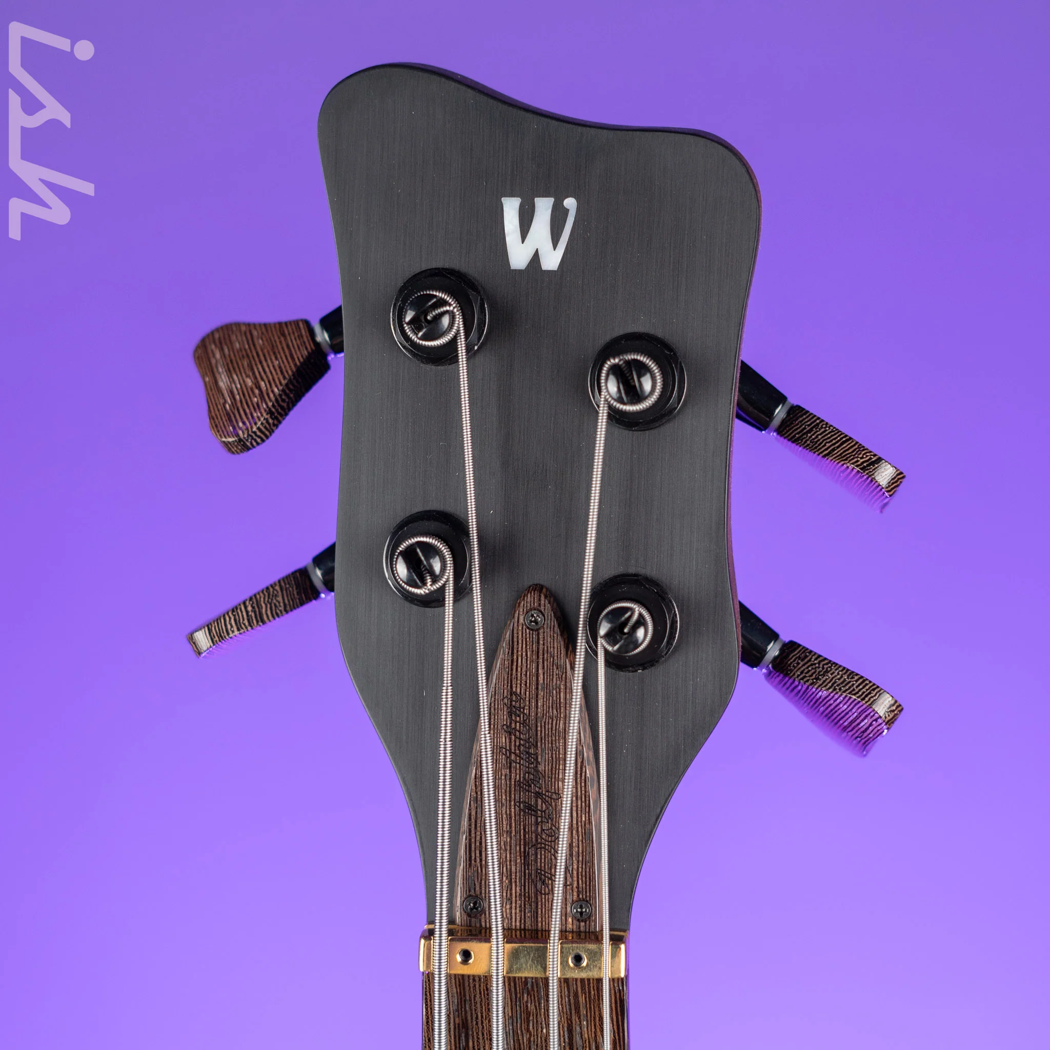 Ish x Warwick Dolphin SN TCS Custom Shop Endangered Species 4-String Bass Wenge Fretboard - Image 5
