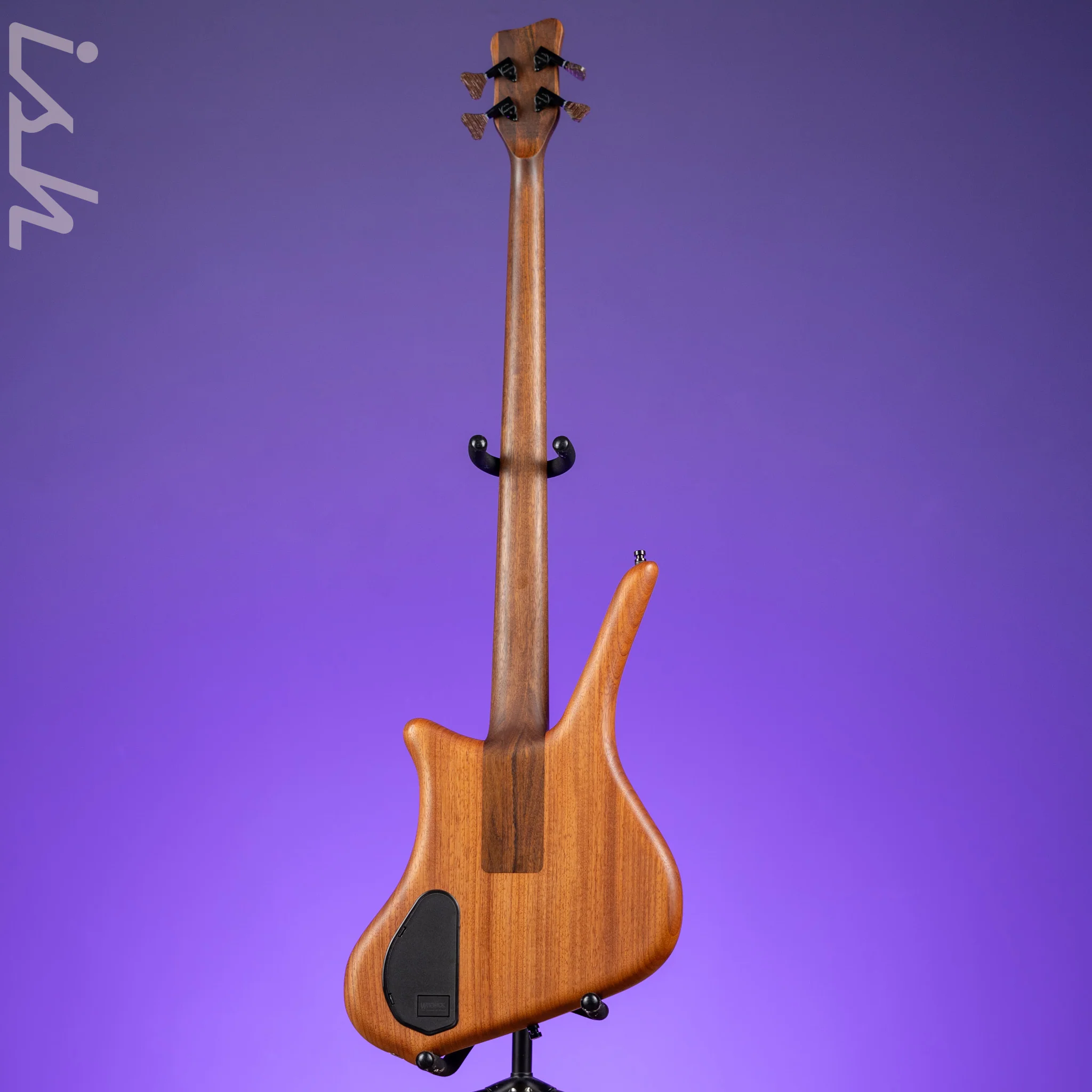 Ish x Warwick Dolphin SN TCS Custom Shop Endangered Species 4-String Bass Wenge Fretboard - Image 6