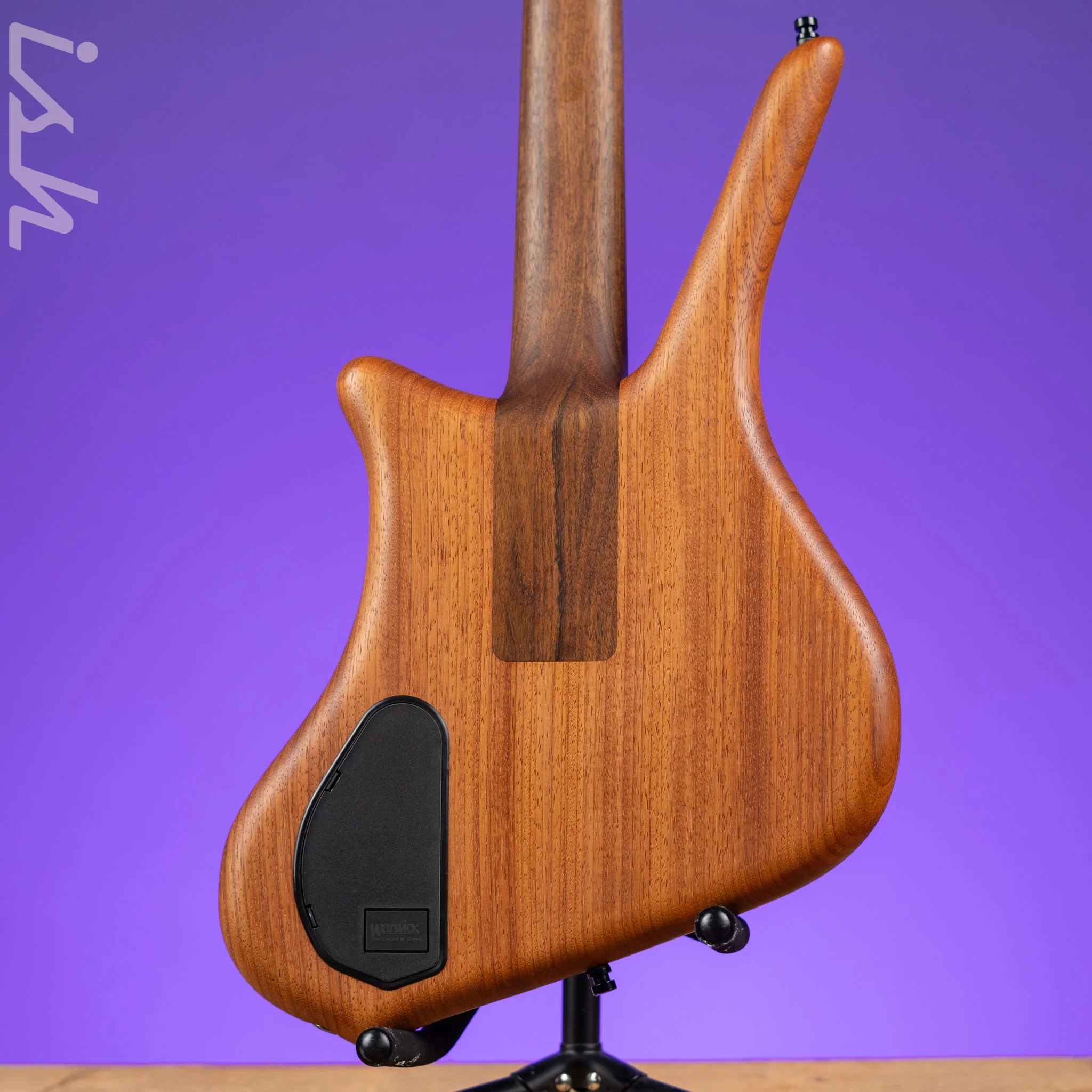 Ish x Warwick Dolphin SN TCS Custom Shop Endangered Species 4-String Bass Wenge Fretboard - Image 7