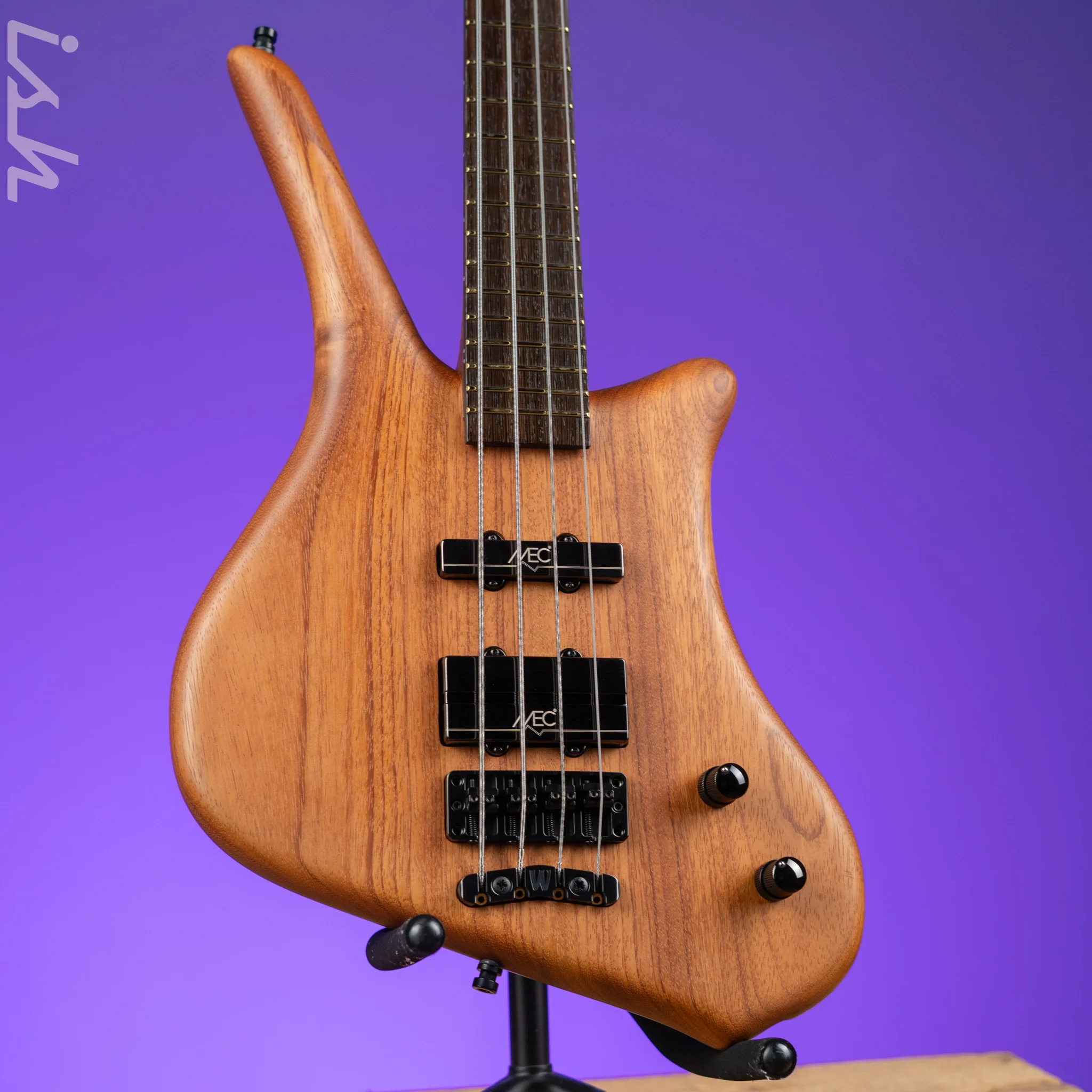 Ish x Warwick Dolphin SN TCS Custom Shop Endangered Species 4-String Bass Wenge Fretboard