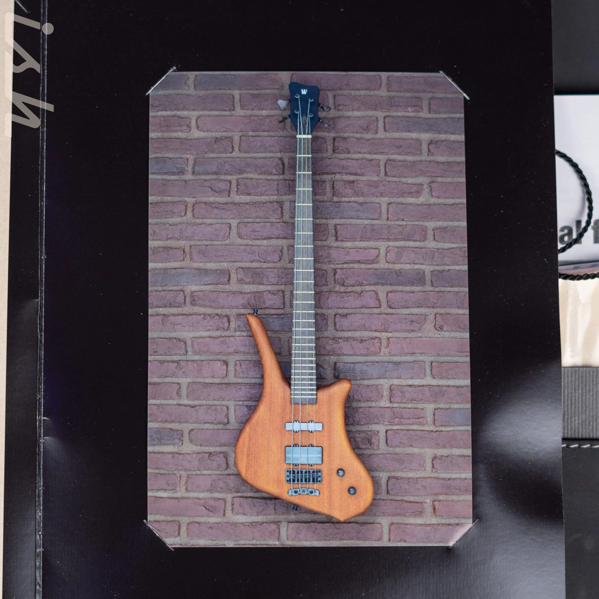 Ish x Warwick Dolphin SN TCS Custom Shop Endangered Species 4-String Bass Wenge Fretboard - Image 12