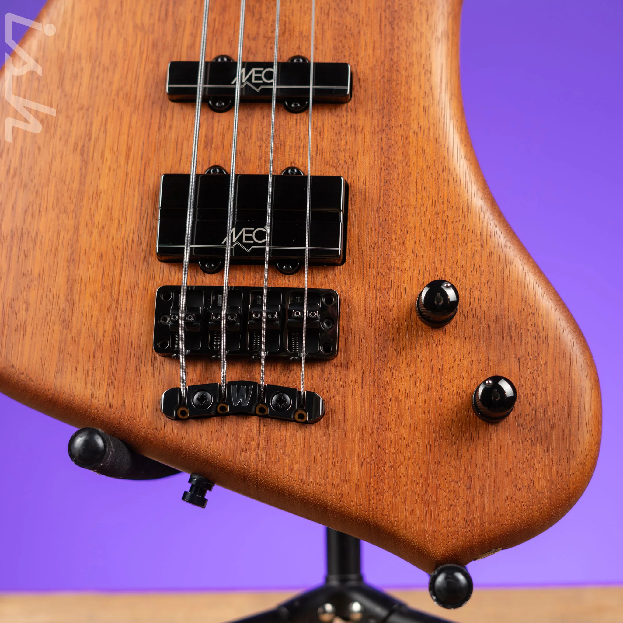 Ish x Warwick Dolphin SN TCS Custom Shop Endangered Species 4-String Bass Wenge Fretboard - Image 4
