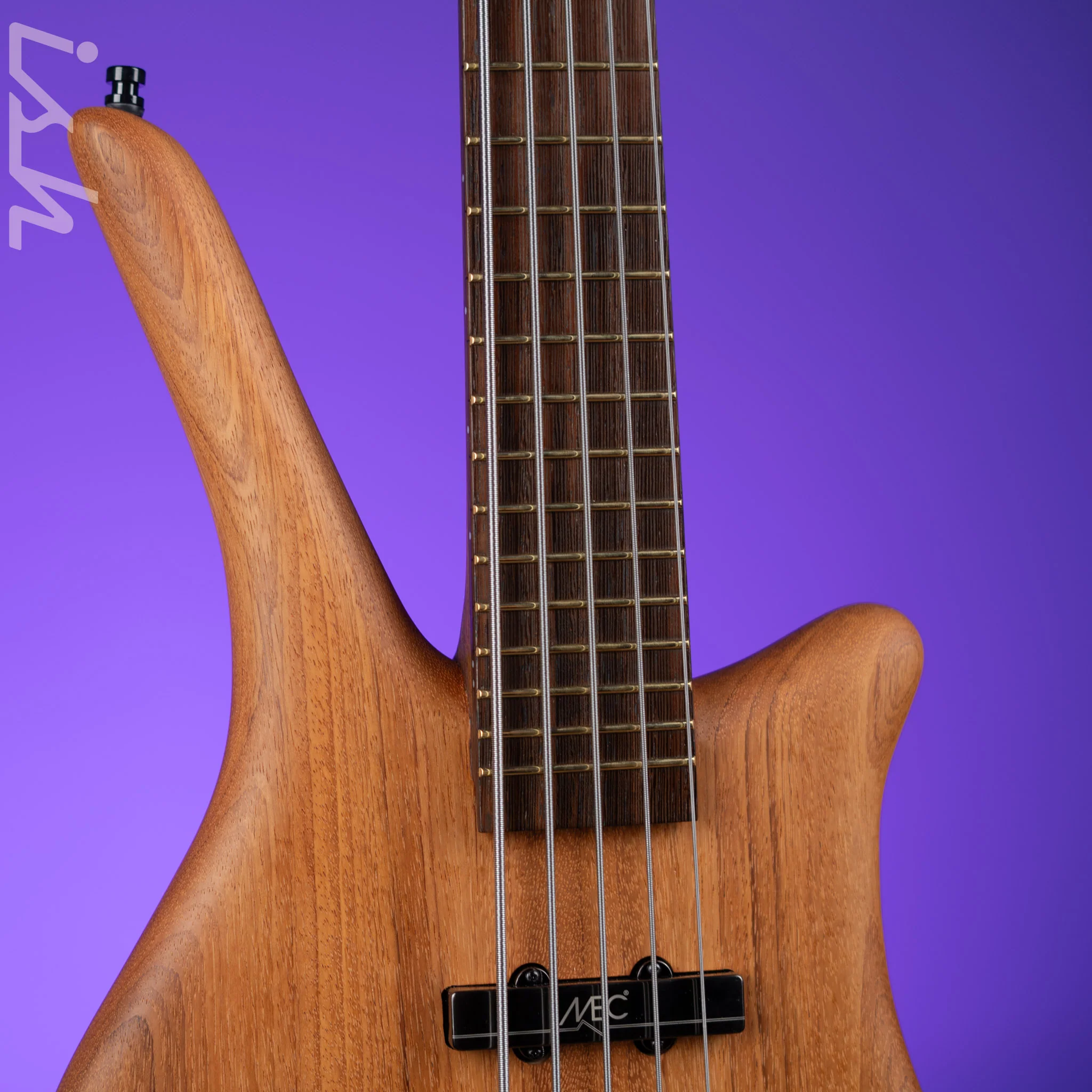Ish x Warwick Dolphin SN TCS Custom Shop Endangered Species 5-String Bass Wenge Fretboard - Image 3