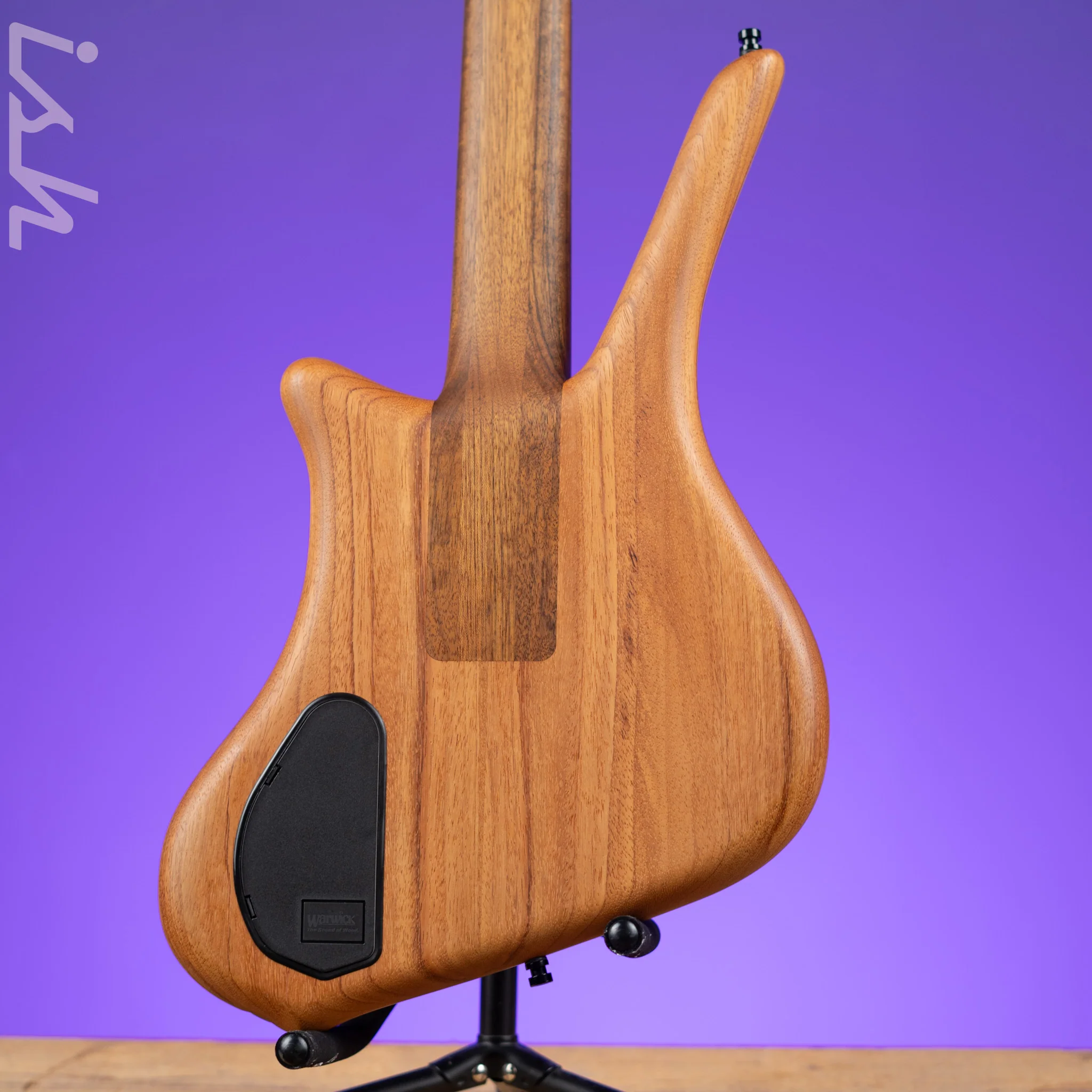 Ish x Warwick Dolphin SN TCS Custom Shop Endangered Species 5-String Bass Wenge Fretboard - Image 7