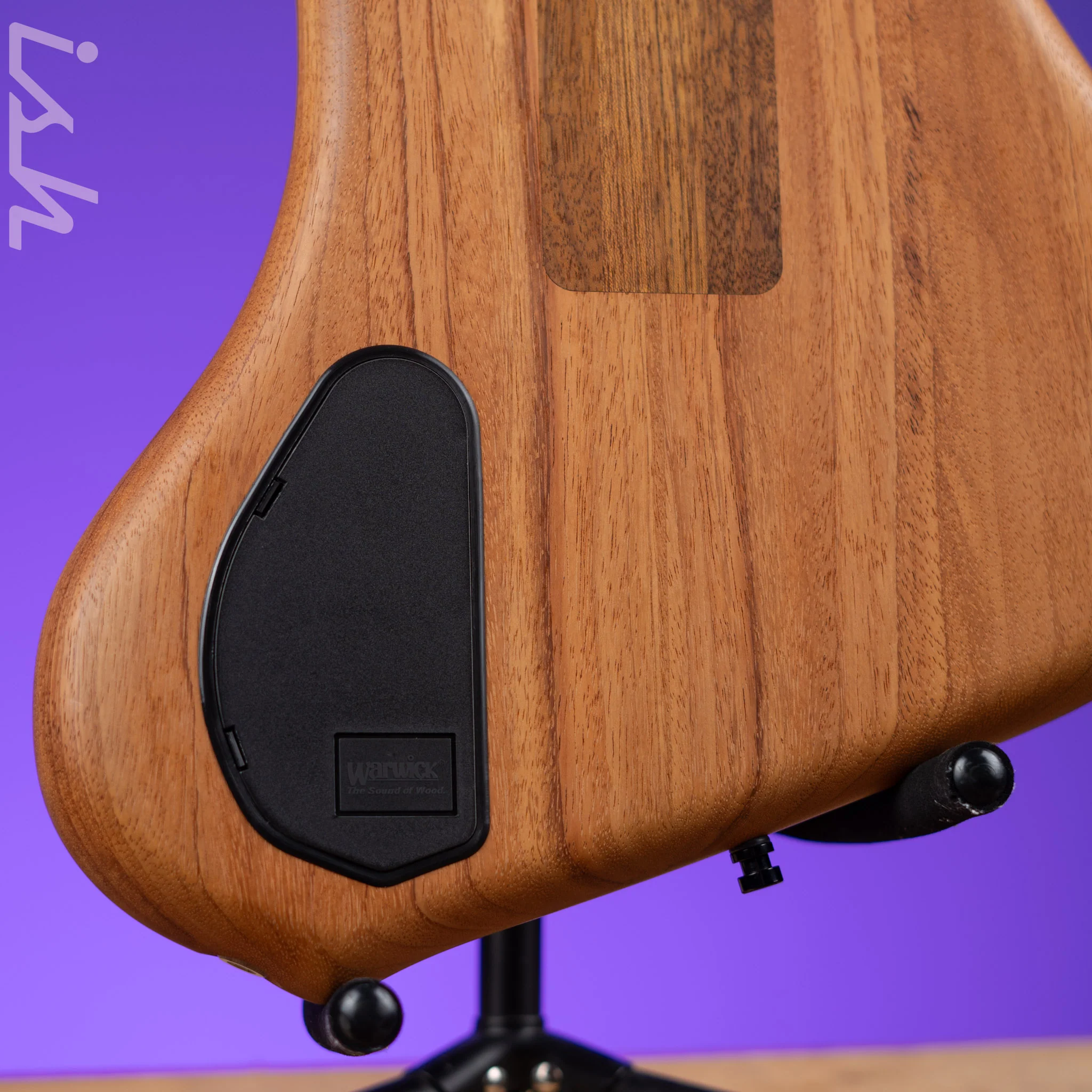 Ish x Warwick Dolphin SN TCS Custom Shop Endangered Species 5-String Bass Wenge Fretboard - Image 9