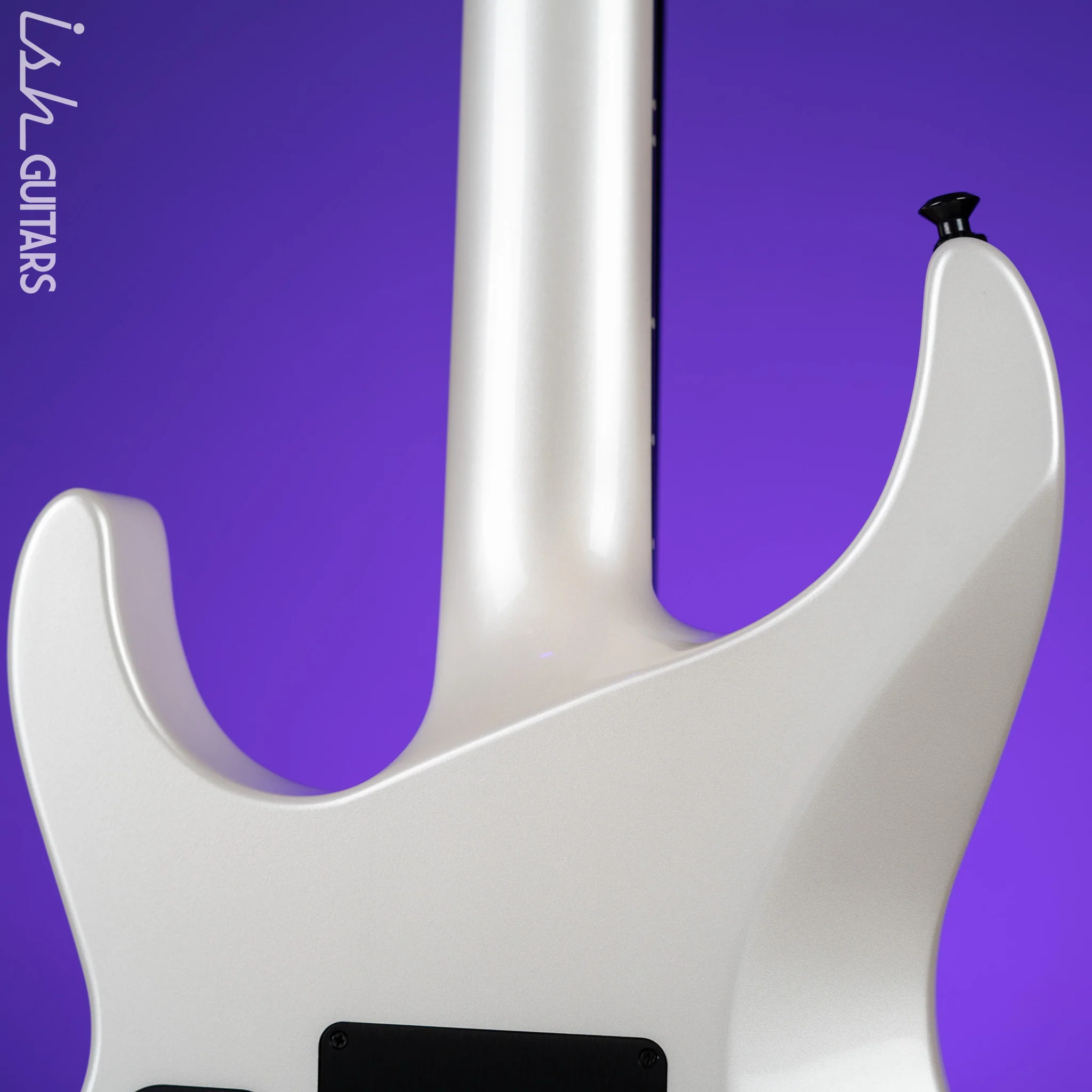 Jackson American Series Soloist SL3 Satin Platinum Pearl Demo - Image 8