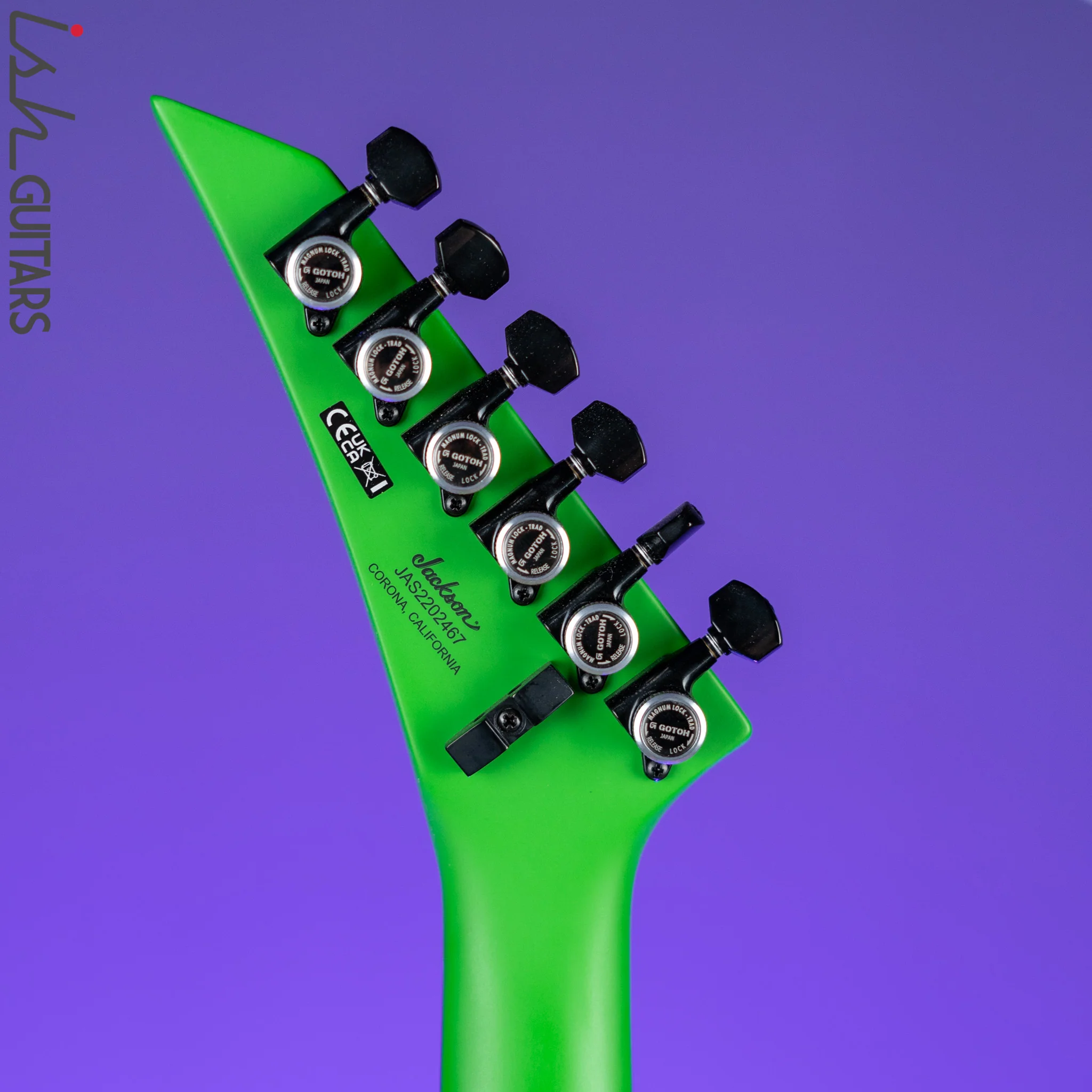 Jackson American Series Soloist SL3 Satin Slime Green Demo - Image 12
