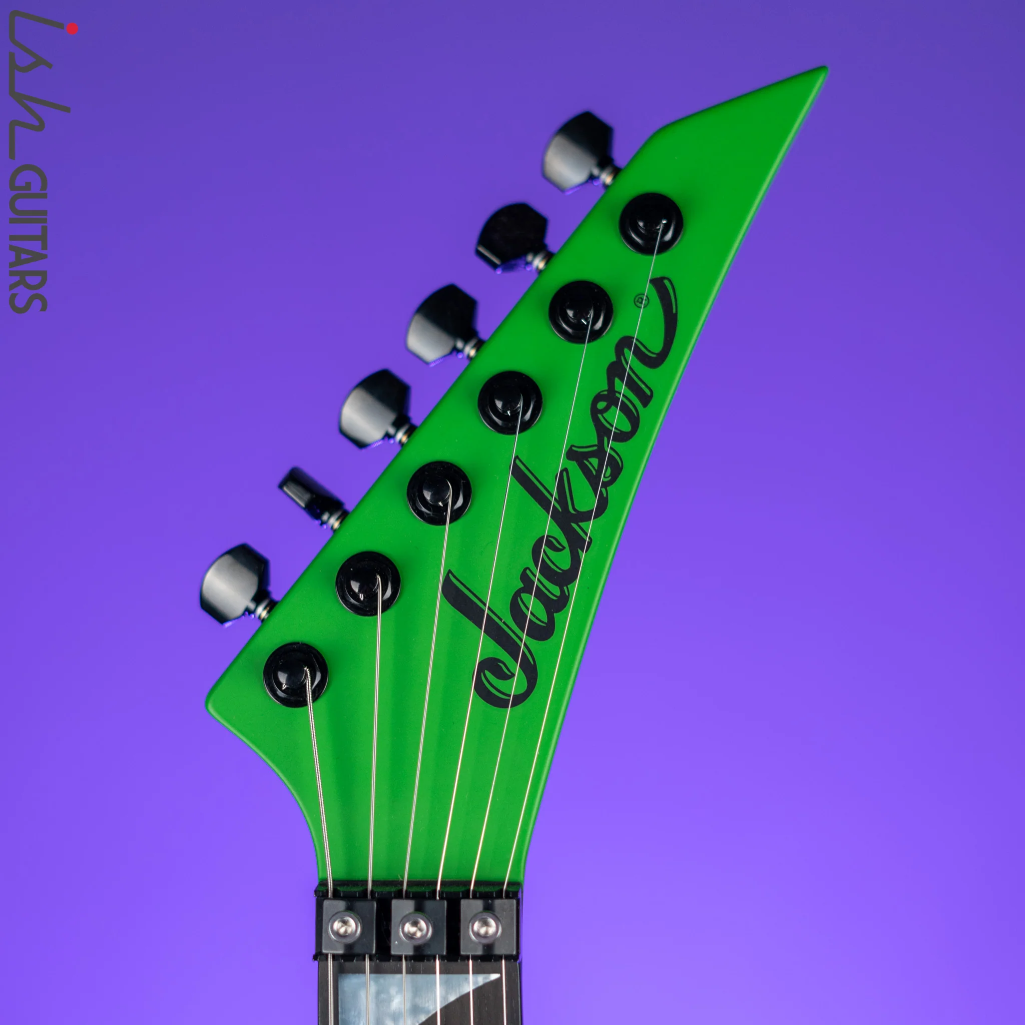 Jackson American Series Soloist SL3 Satin Slime Green Demo - Image 6