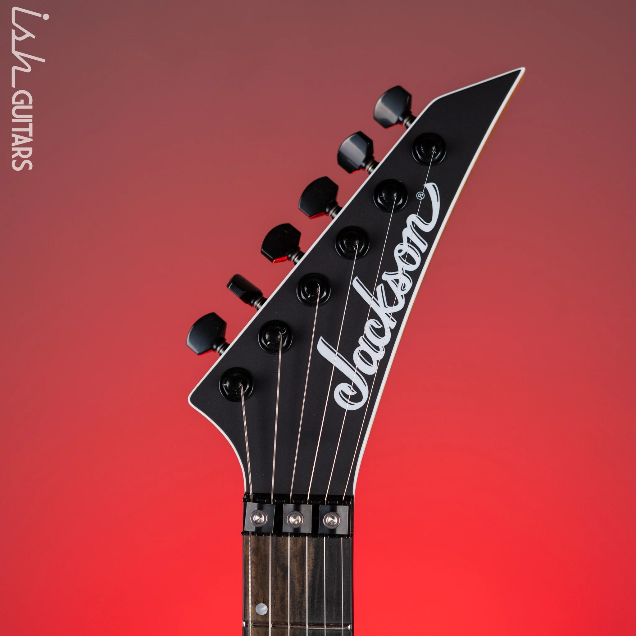 Jackson American Series Virtuoso Electric Guitar Satin Black Demo - Image 5