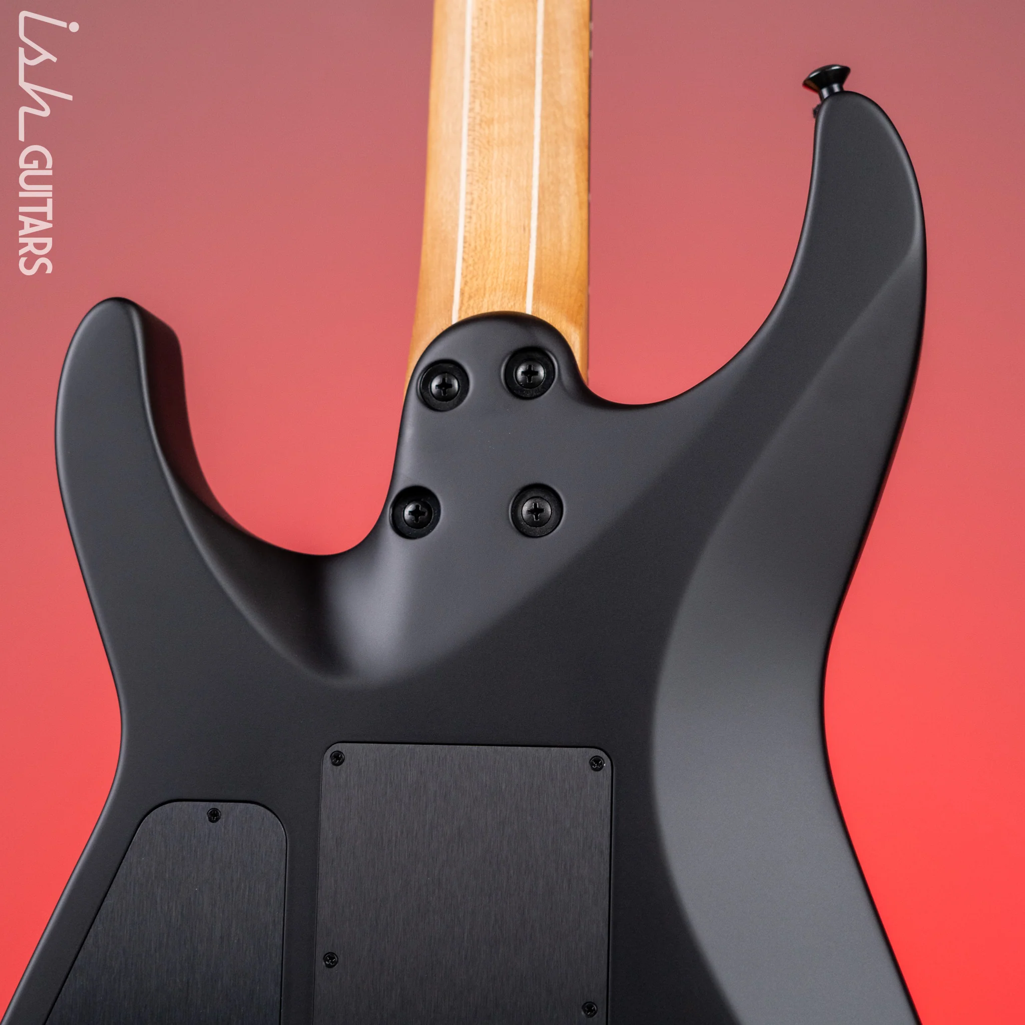 Jackson American Series Virtuoso Electric Guitar Satin Black Demo - Image 8