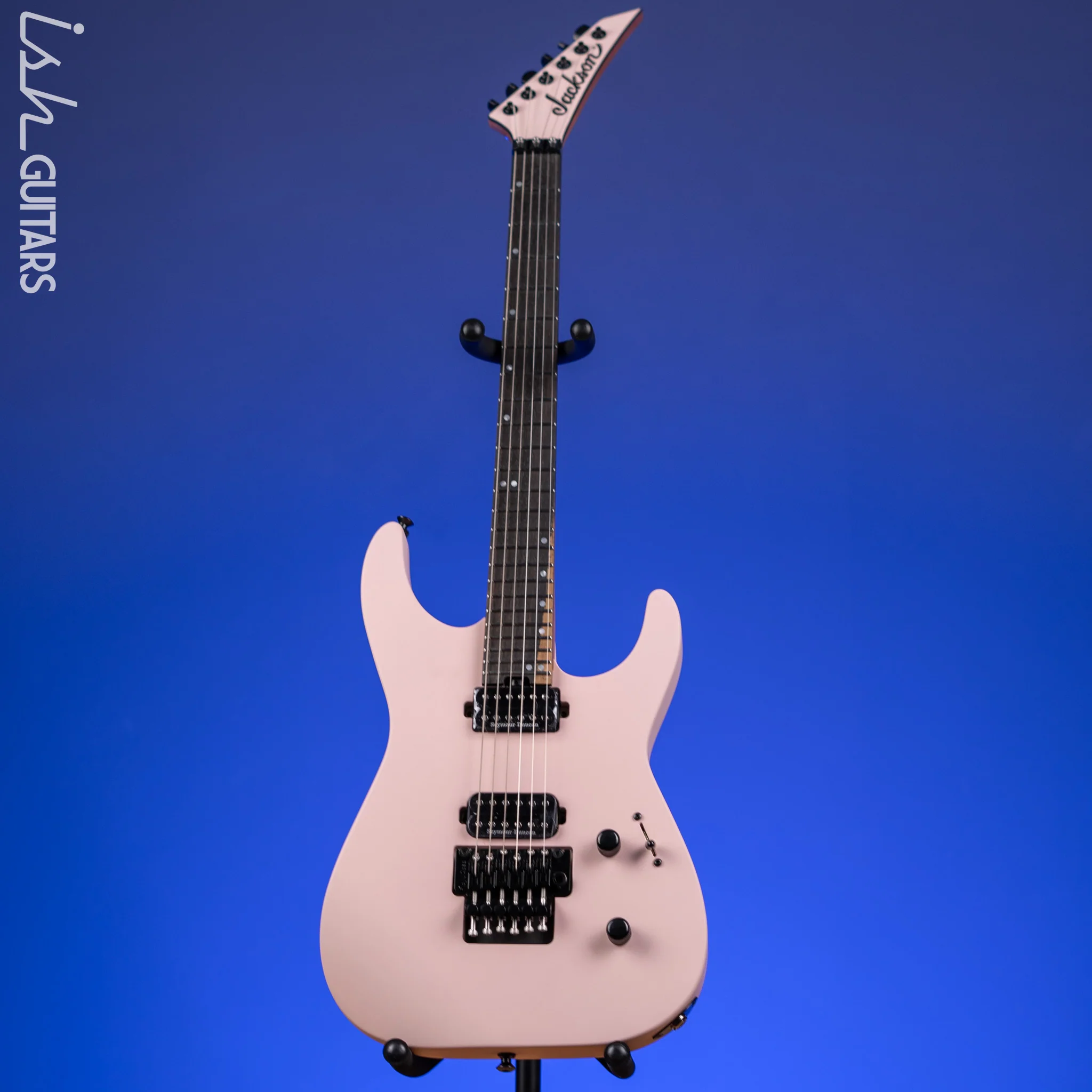 Jackson American Series Virtuoso Electric Guitar Satin Shell Pink Demo - Image 2