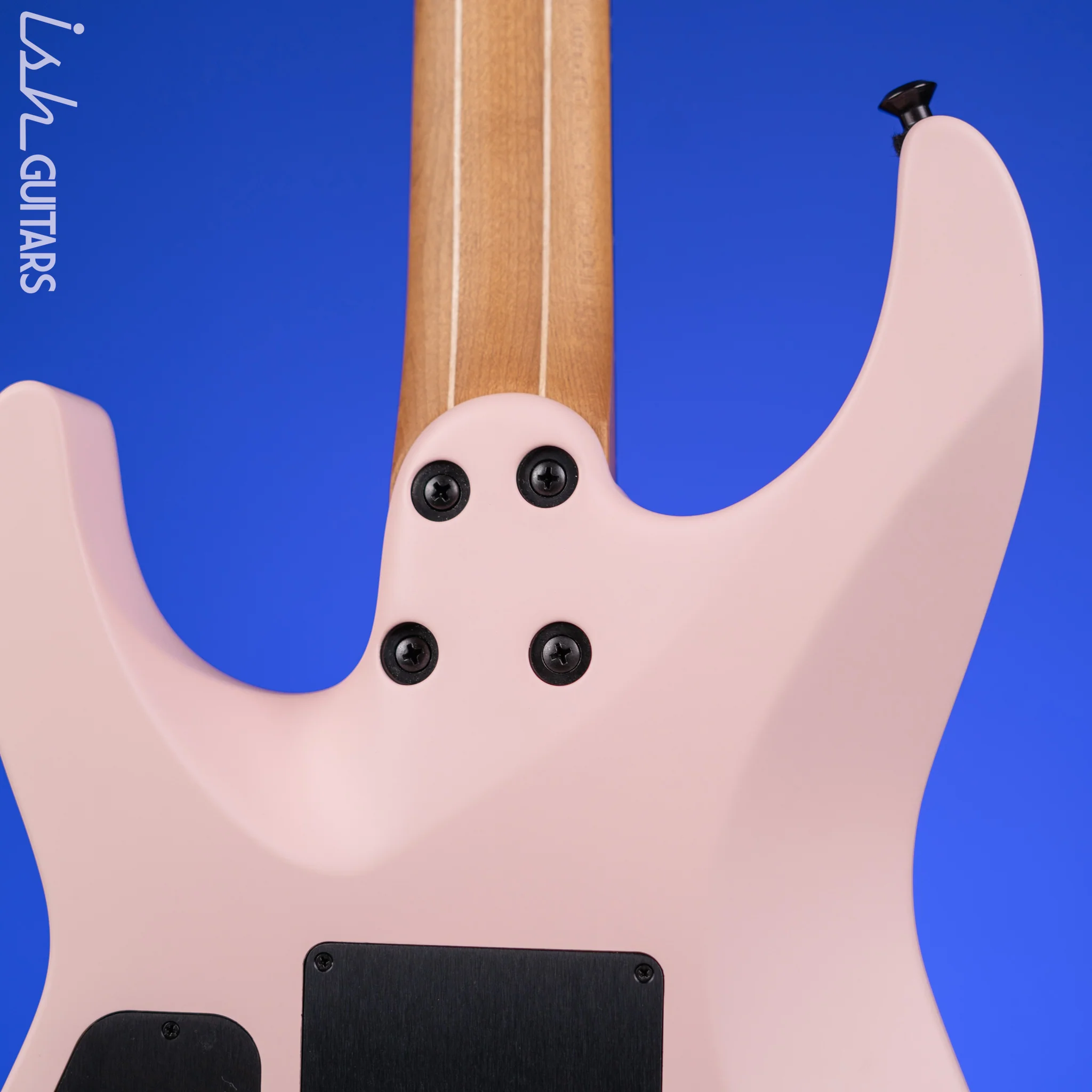 Jackson American Series Virtuoso Electric Guitar Satin Shell Pink Demo - Image 8