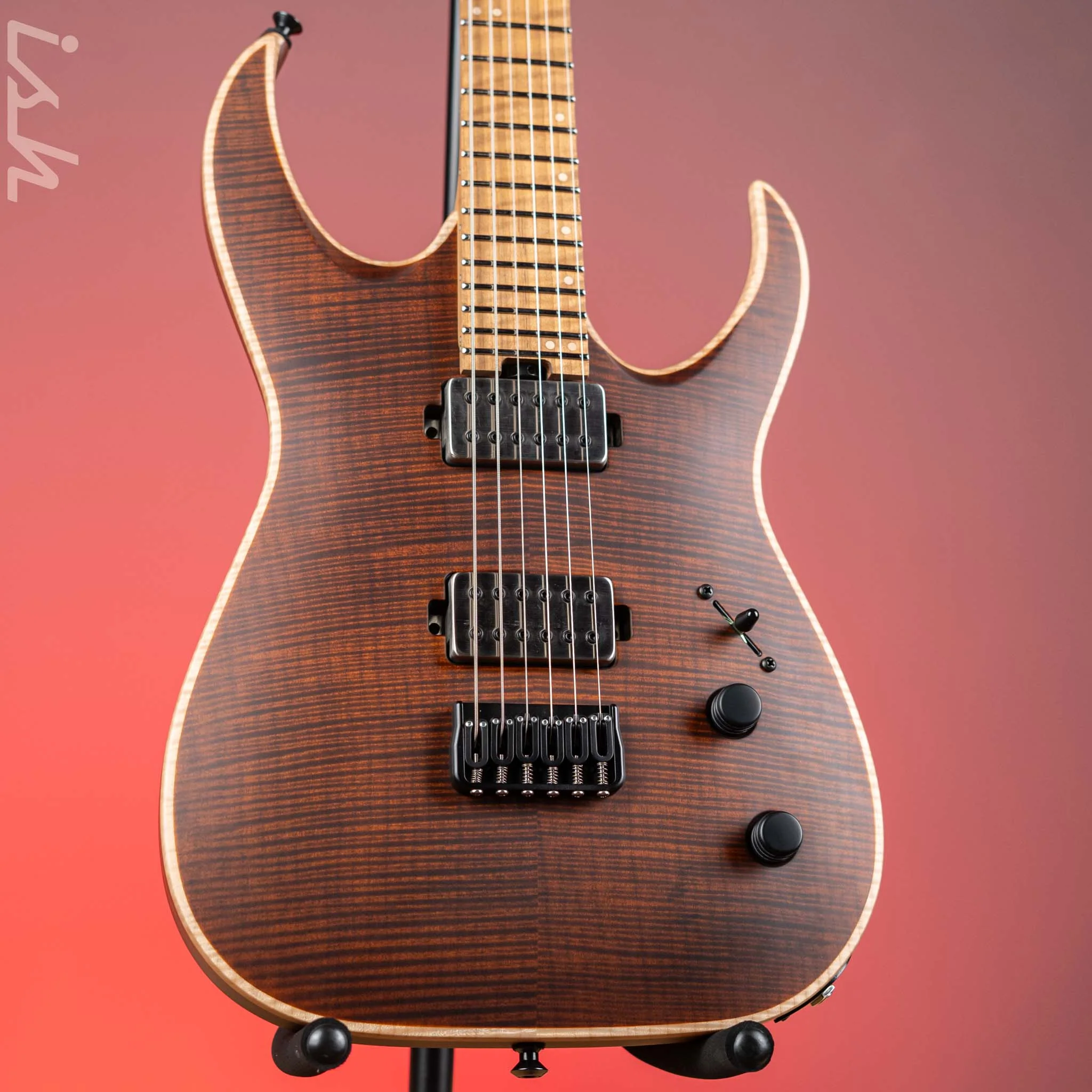 Jackson Custom Shop Misha Mansoor Signature Juggernaut HT FM 6 Amber Tiger Eye