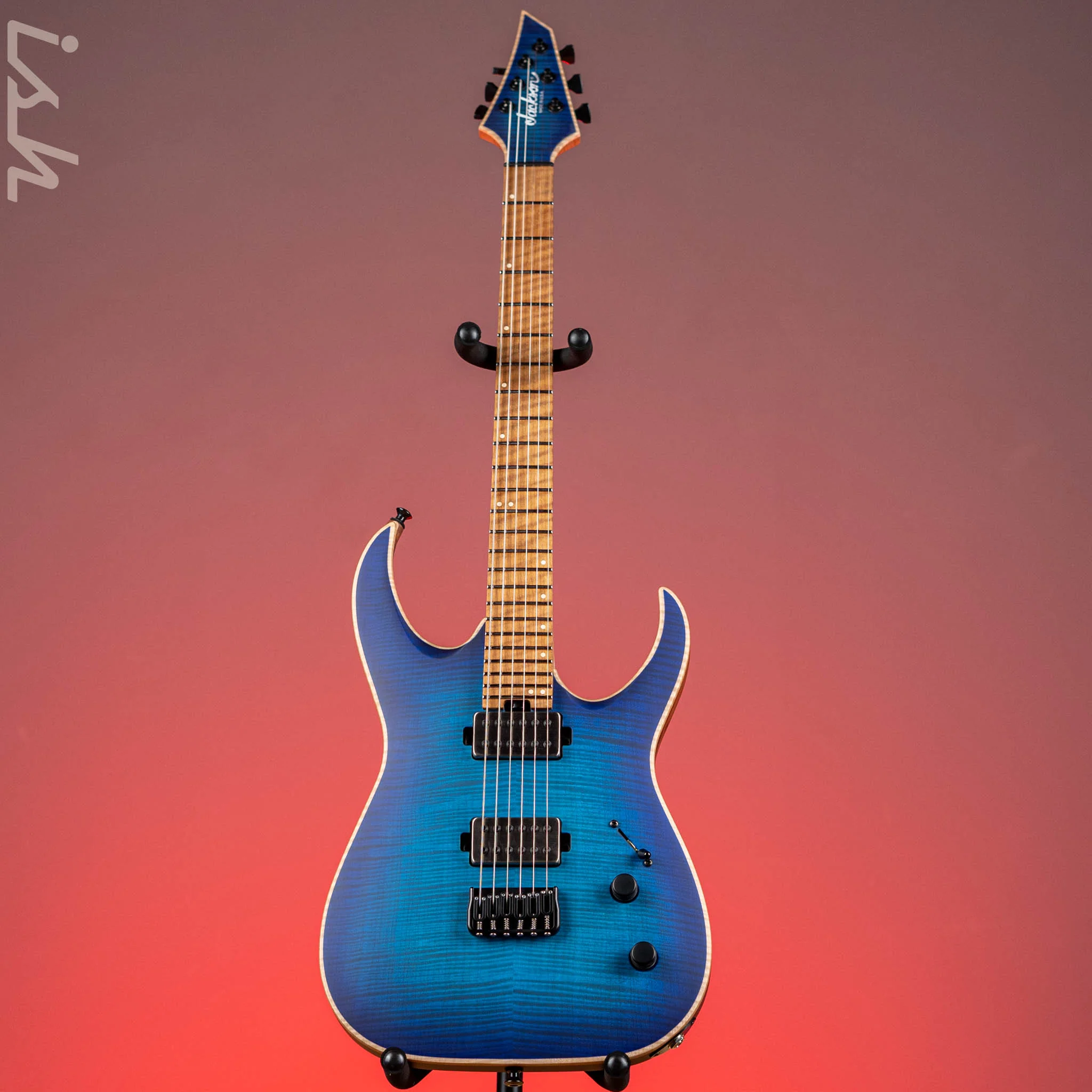 Jackson Custom Shop Misha Mansoor Signature Juggernaut HT FM 6 Laguna Burst - Image 2